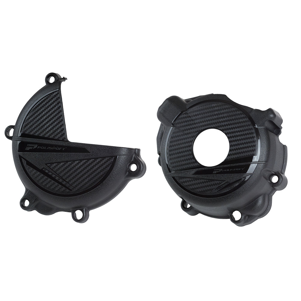 Polisport Clutch and Ignition Cover Protectors Kits