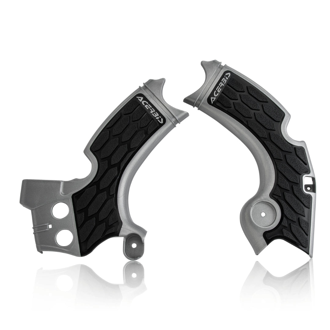 Acerbis X-Grip Frame Guards KAWASAKI KXF 250 2015-2020 Grey/Black