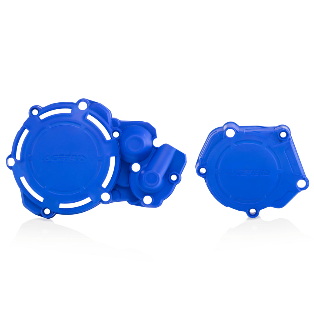 Acerbis X-Power Engine Cover Set YAMAHA YZ 250 2005-2024 Blue