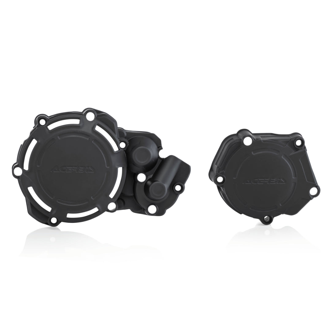 Acerbis X-Power Engine Cover Set YAMAHA YZ 250 2005-2024 Black