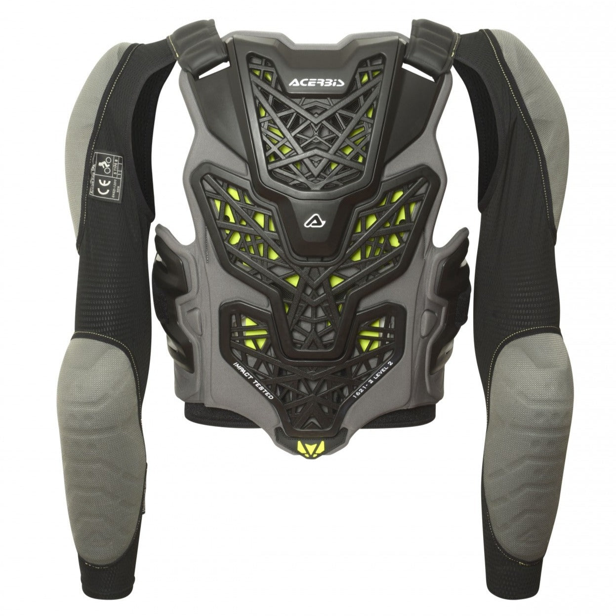 Acerbis Specktrum Level 2 Body Armour Black/Fluo Yellow