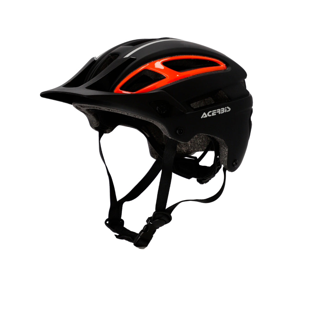 Acerbis Doublep MTB Helmet Black/Orange