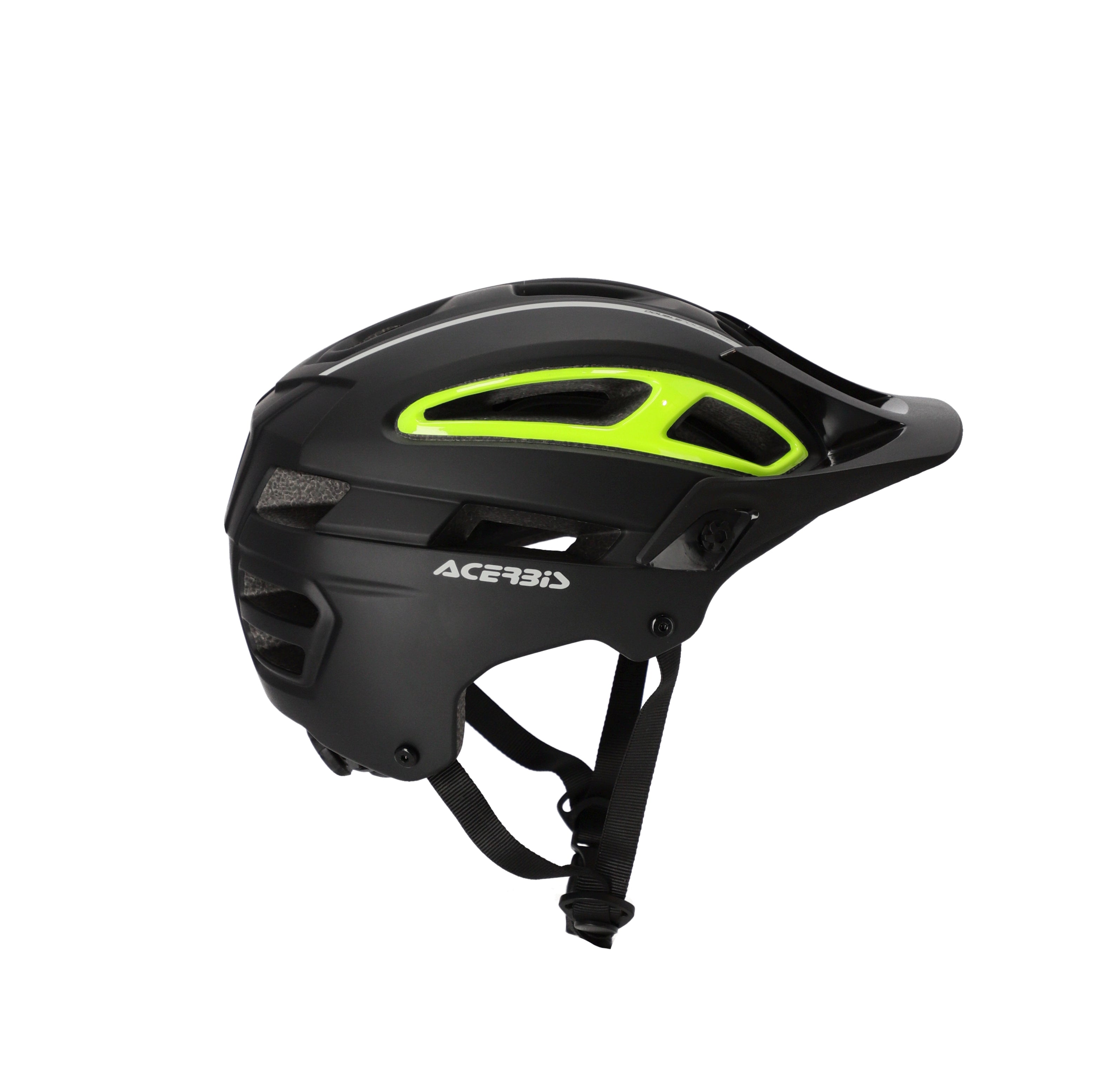 Acerbis Doublep MTB Helmet Black/Yellow Fluo