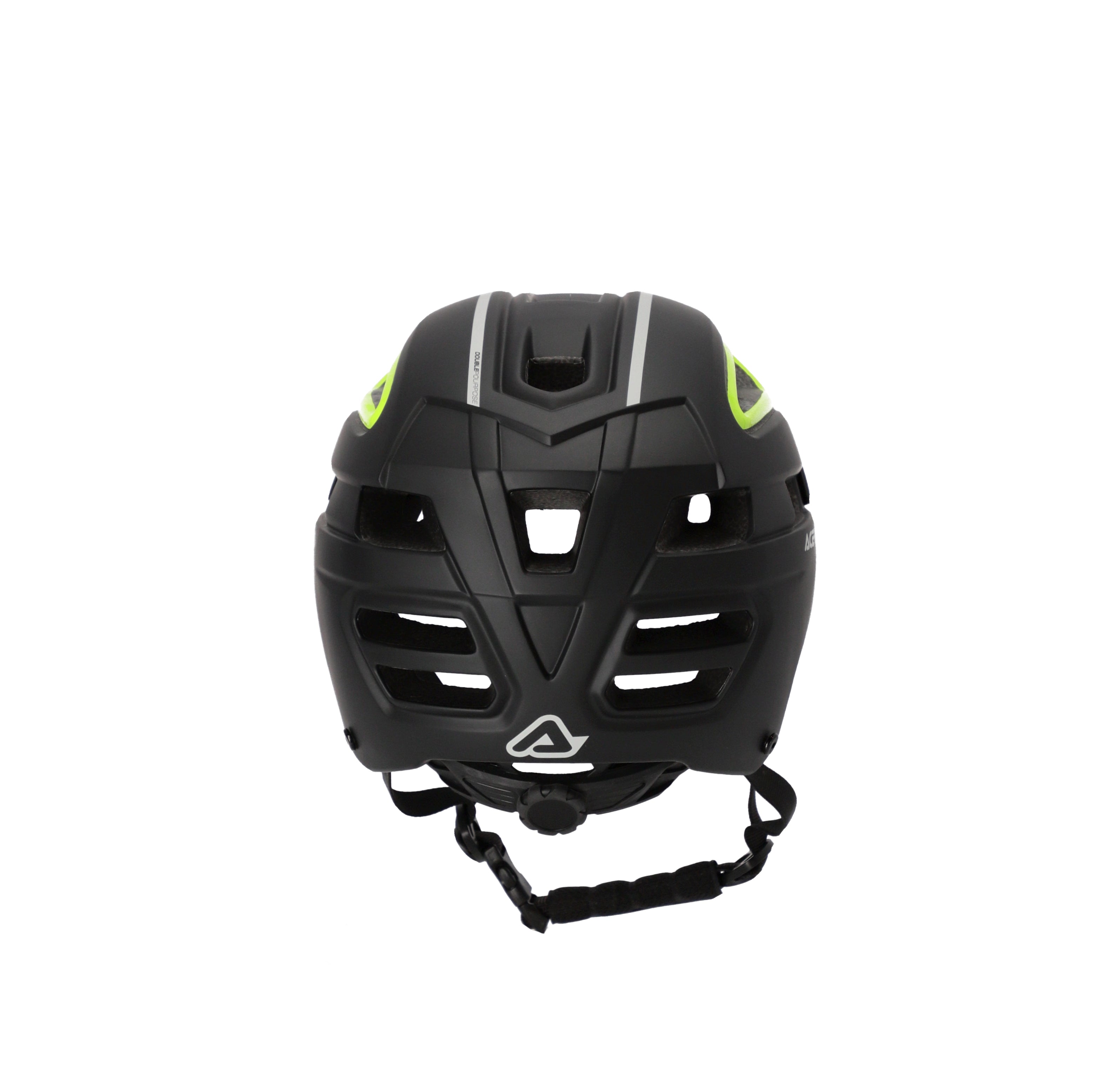 Acerbis Doublep MTB Helmet Black/Yellow Fluo