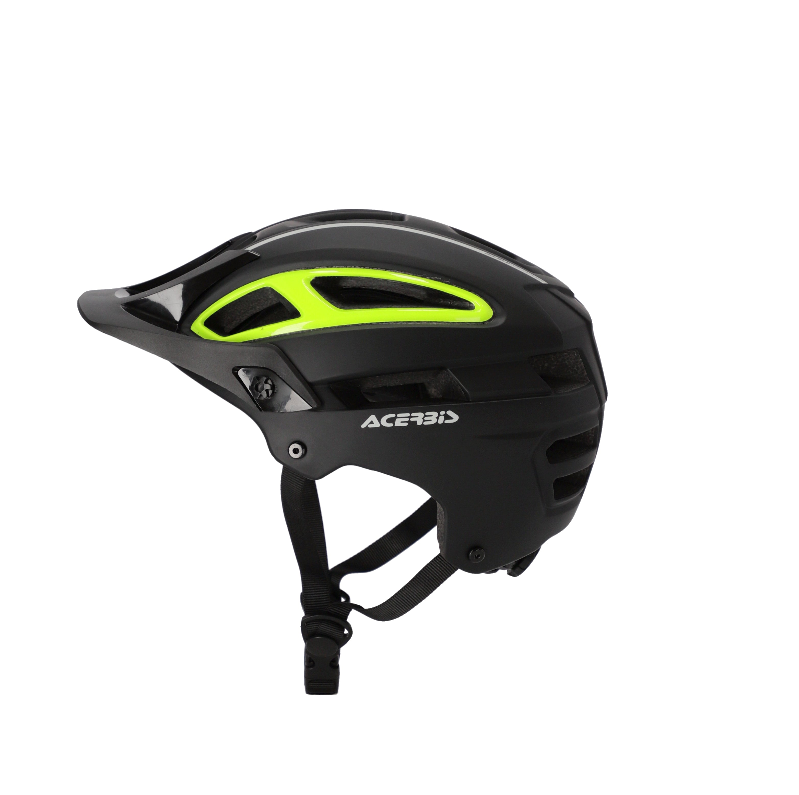 Acerbis Doublep MTB Helmet Black/Yellow Fluo