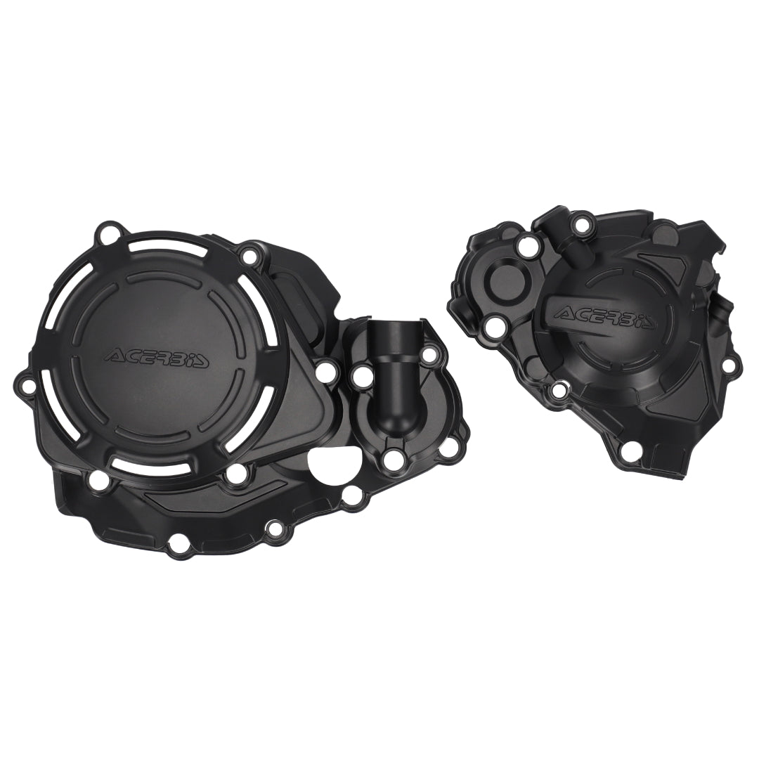 Acerbis X-Power Engine Cover Set HONDA CRF450 2021-2025, CRF450RX 2021-2024 Black