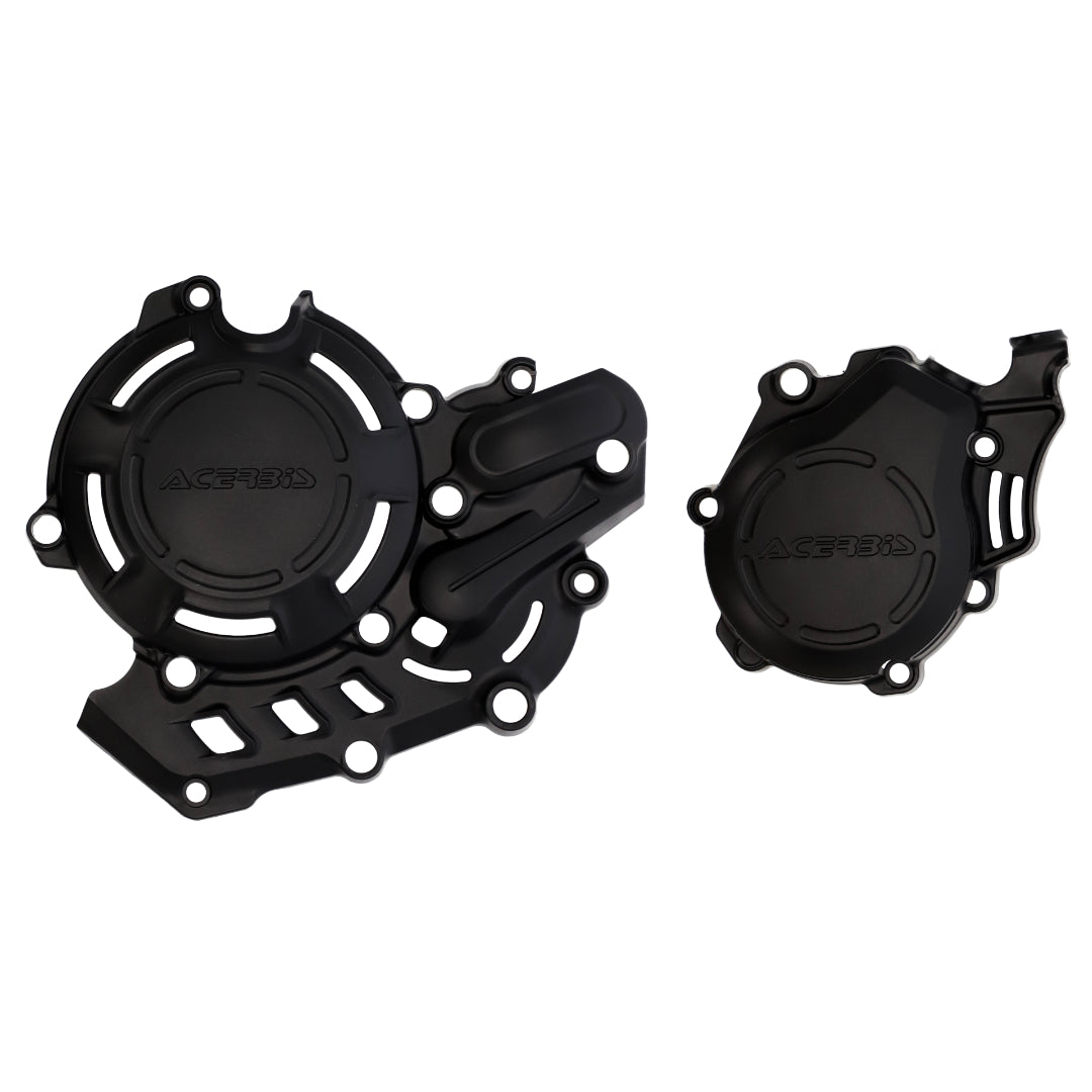 Acerbis X-Power Engine Cover Set GAS GAS MC 450F 2021-2023 Black