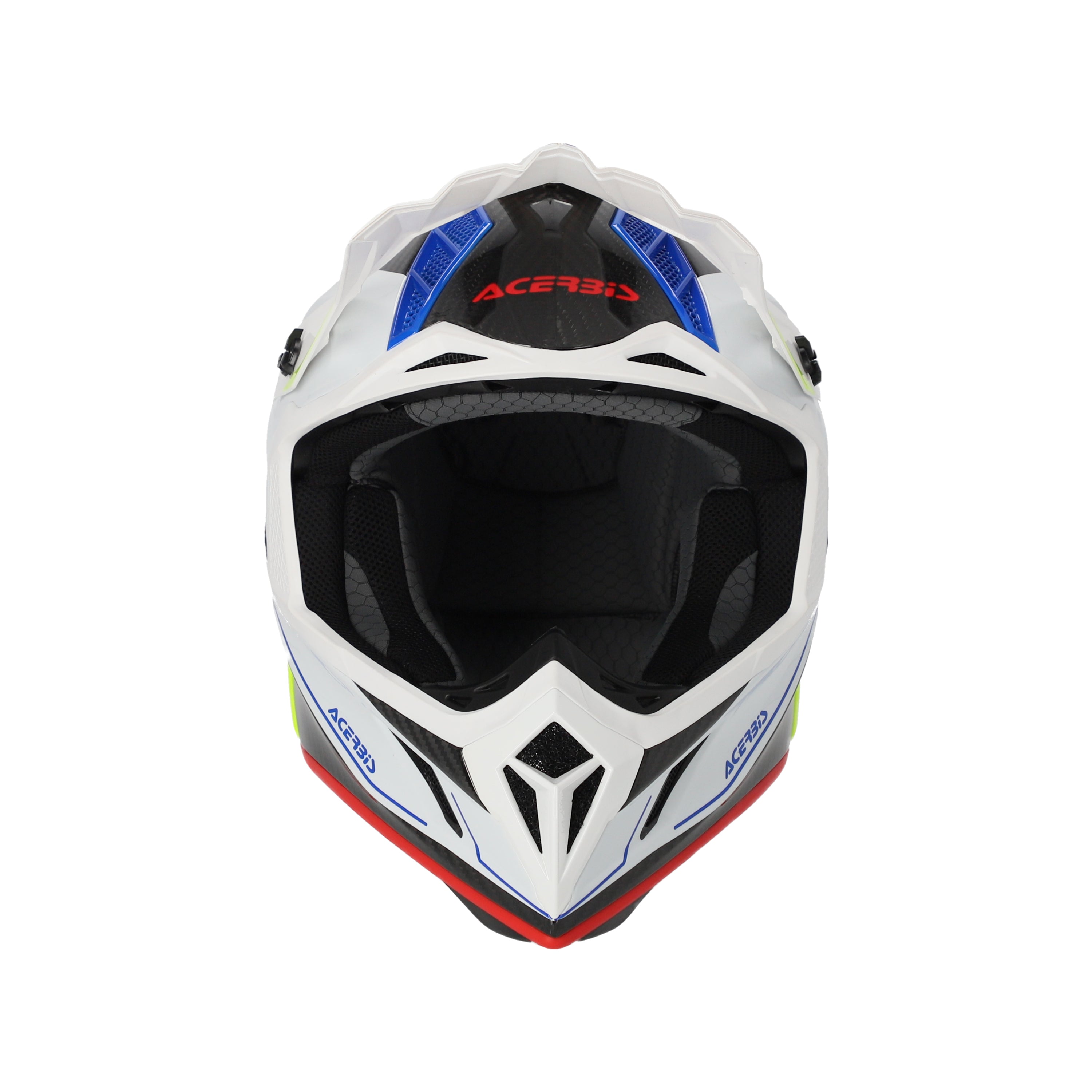 Acerbis Steel Carbon MX Helmet Matte White/Black