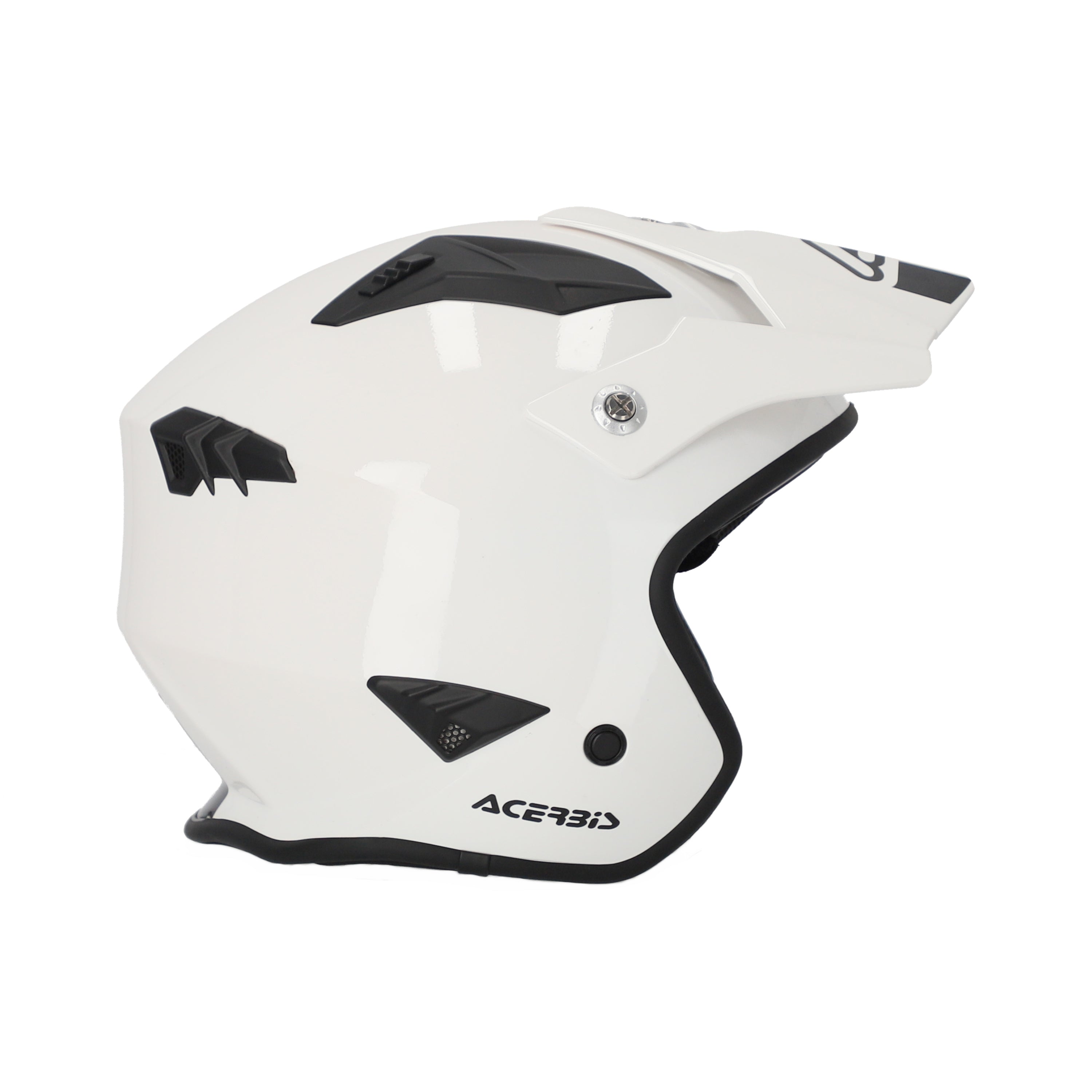 Acerbis Jet Aria Trials Helmet White