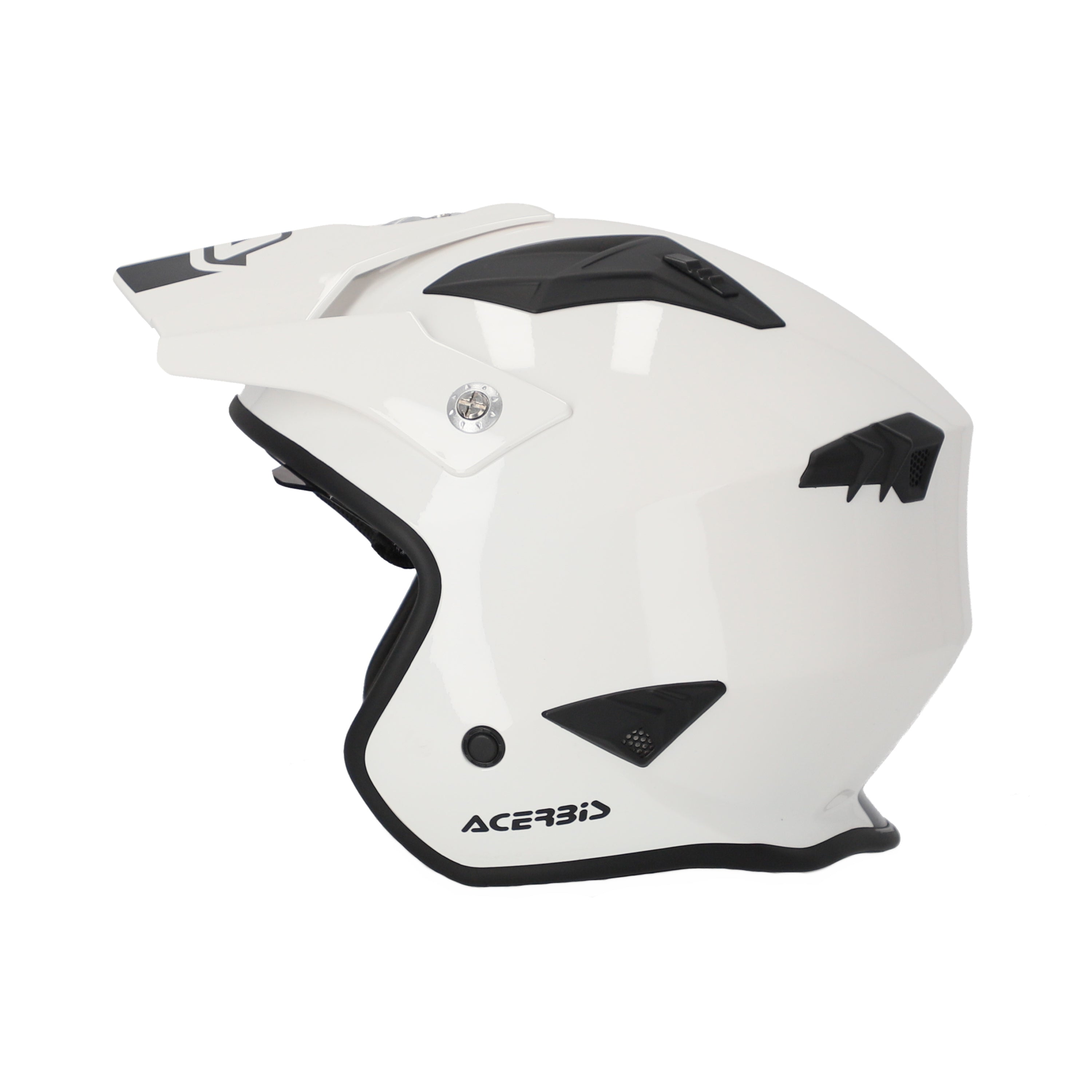 Acerbis Jet Aria Trials Helmet White