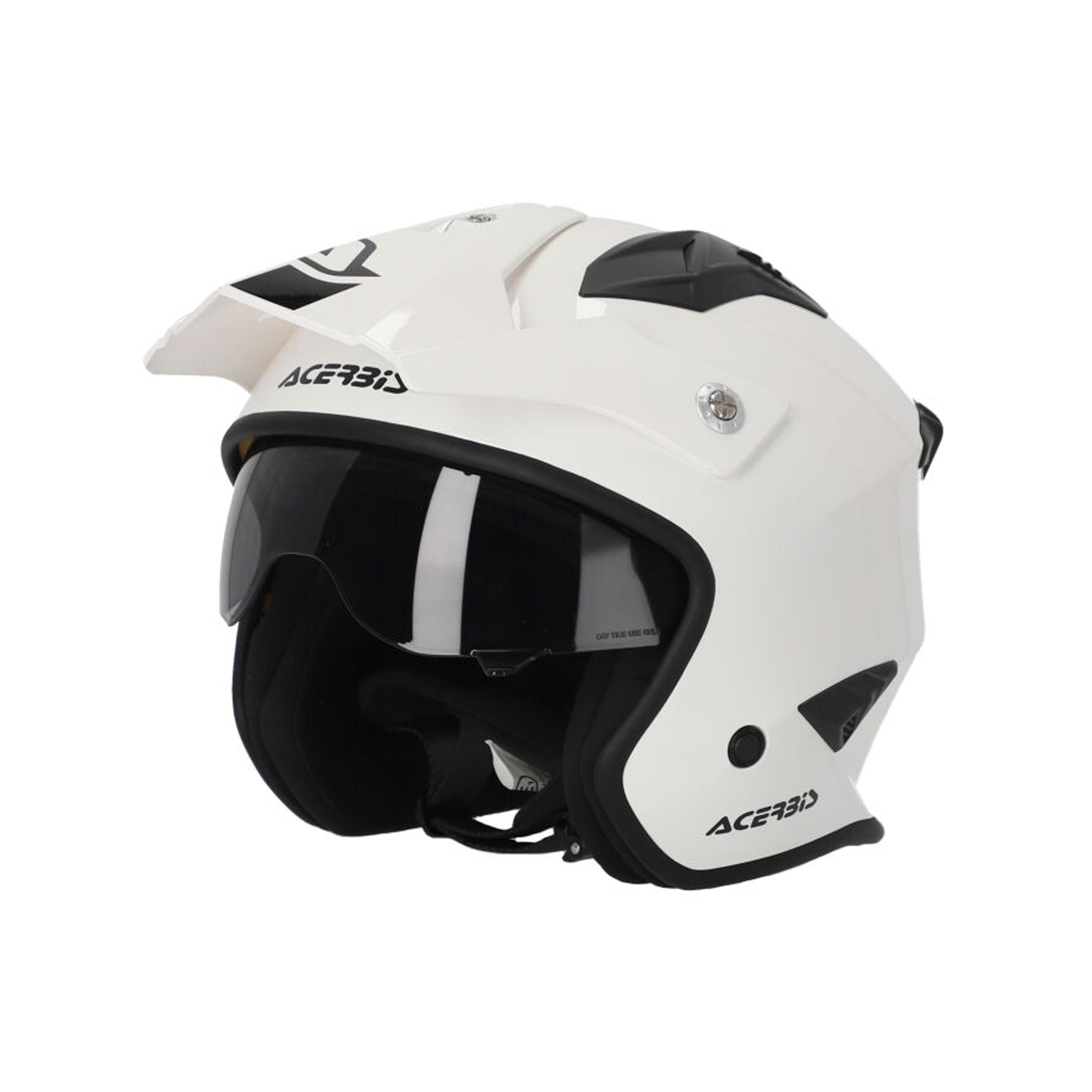 Acerbis Jet Aria Trials Helmet White