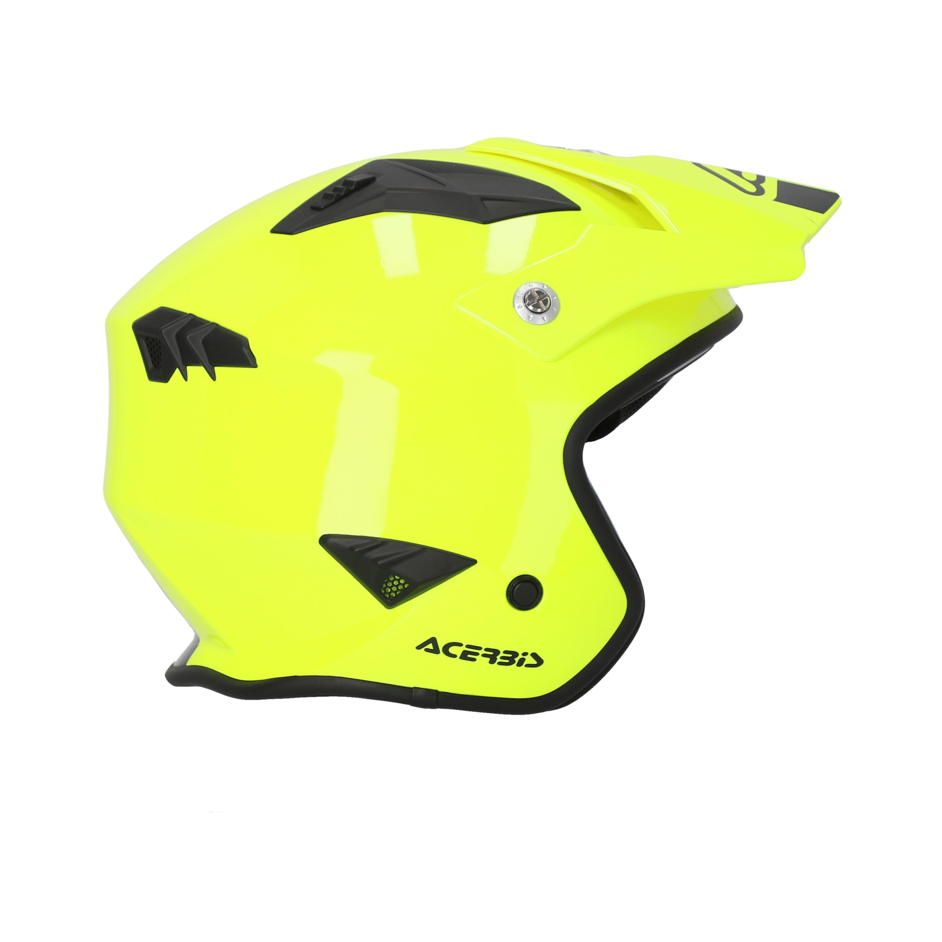 Acerbis Jet Aria Trials Helmet Yellow