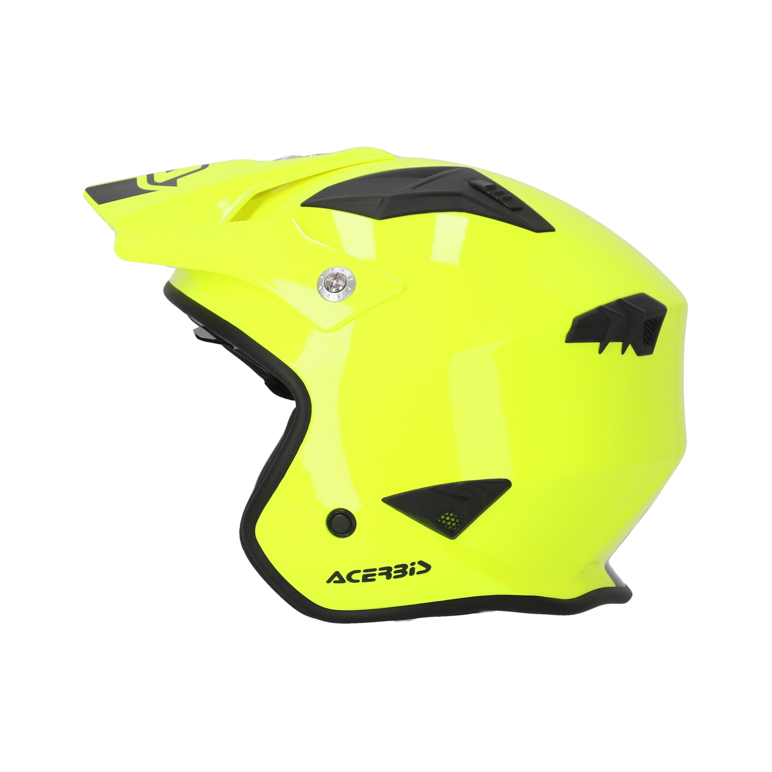 Acerbis Jet Aria Trials Helmet Yellow