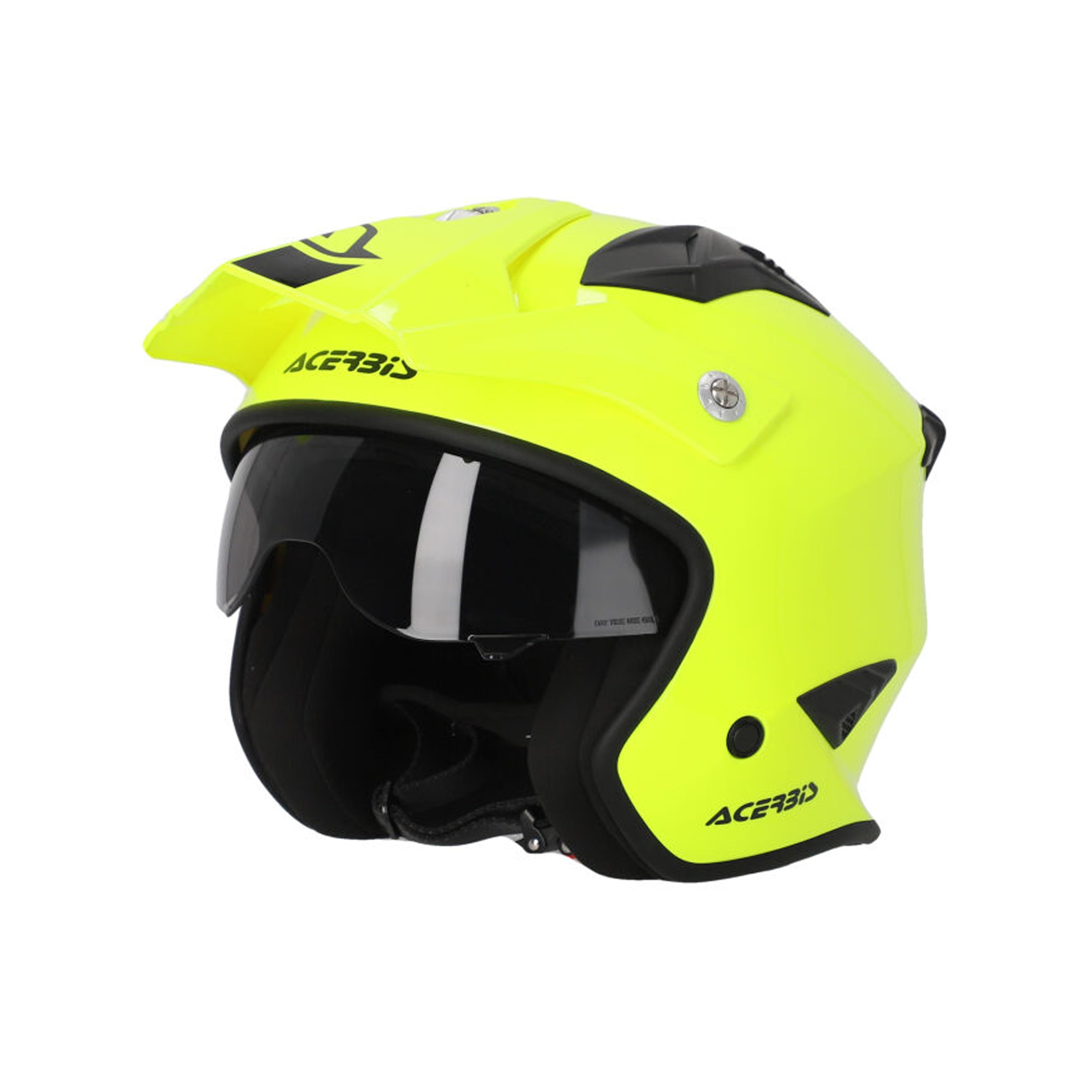 Acerbis Jet Aria Trials Helmet Yellow