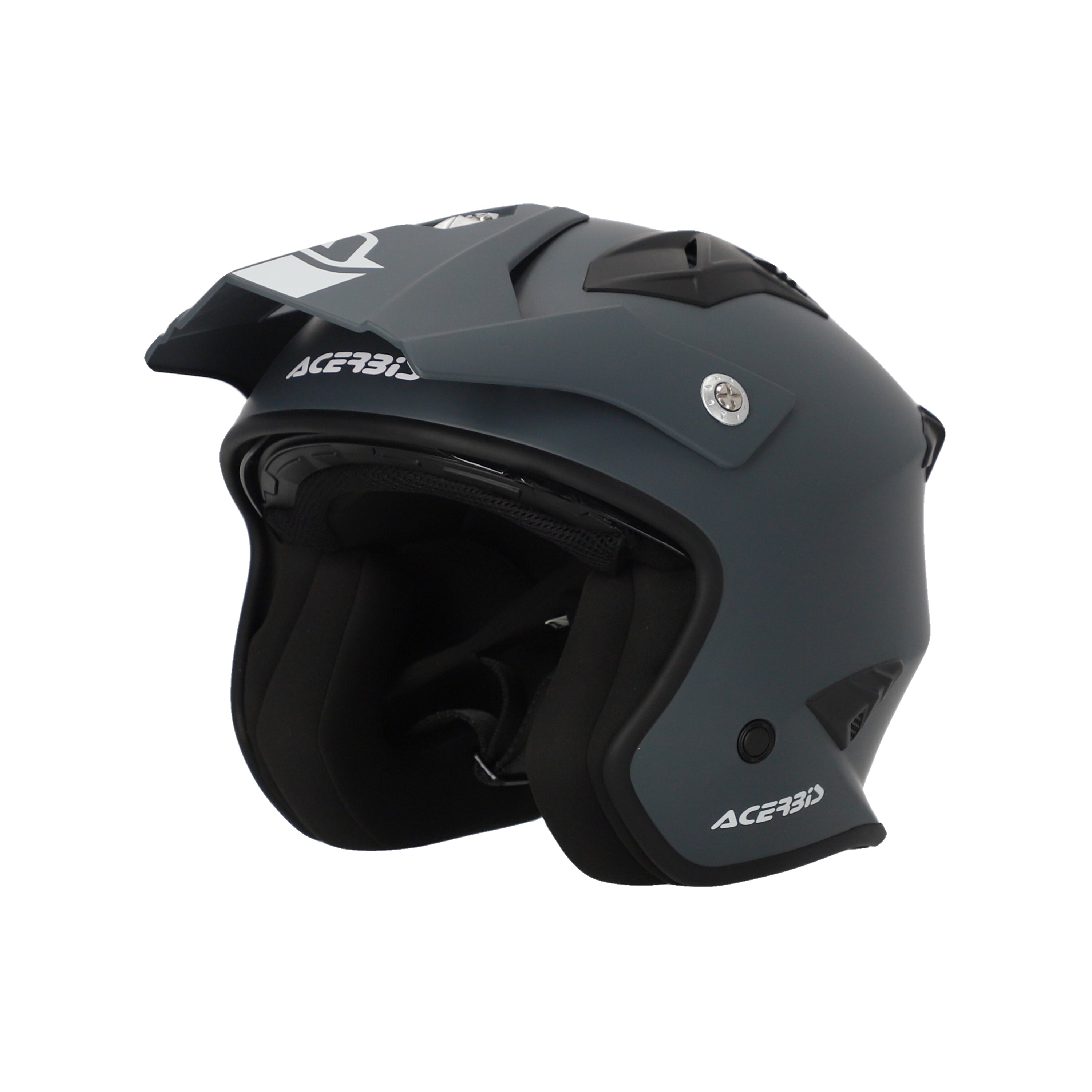 Acerbis Jet Aria Trials Helmet Grey