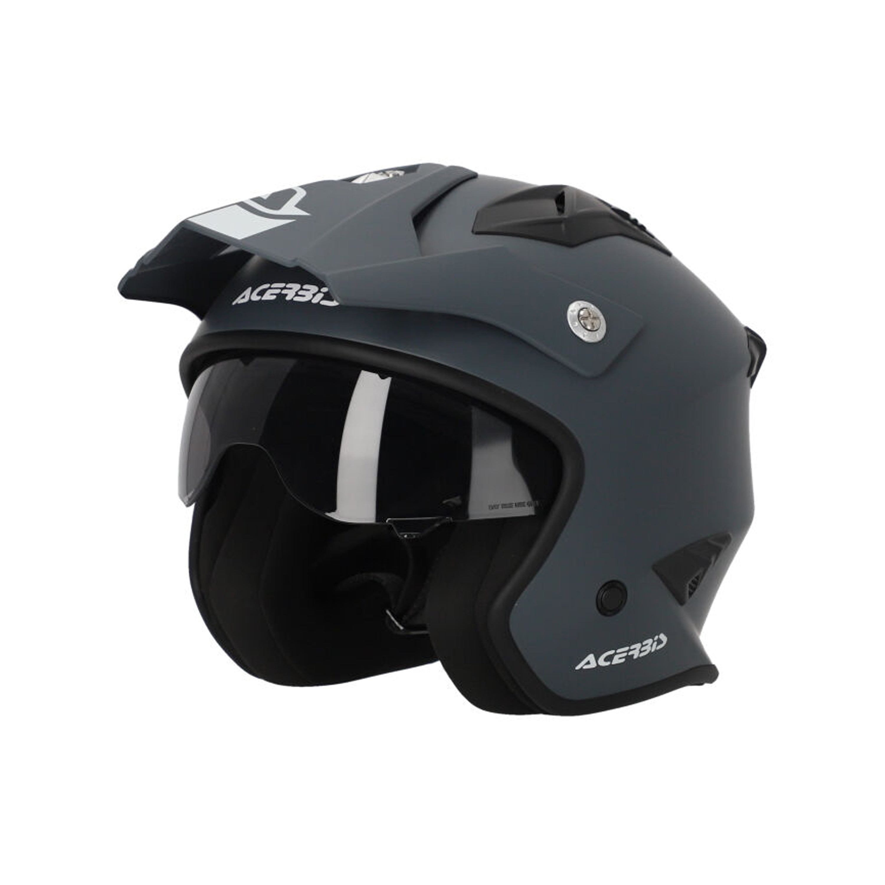 Acerbis Jet Aria Trials Helmet Grey