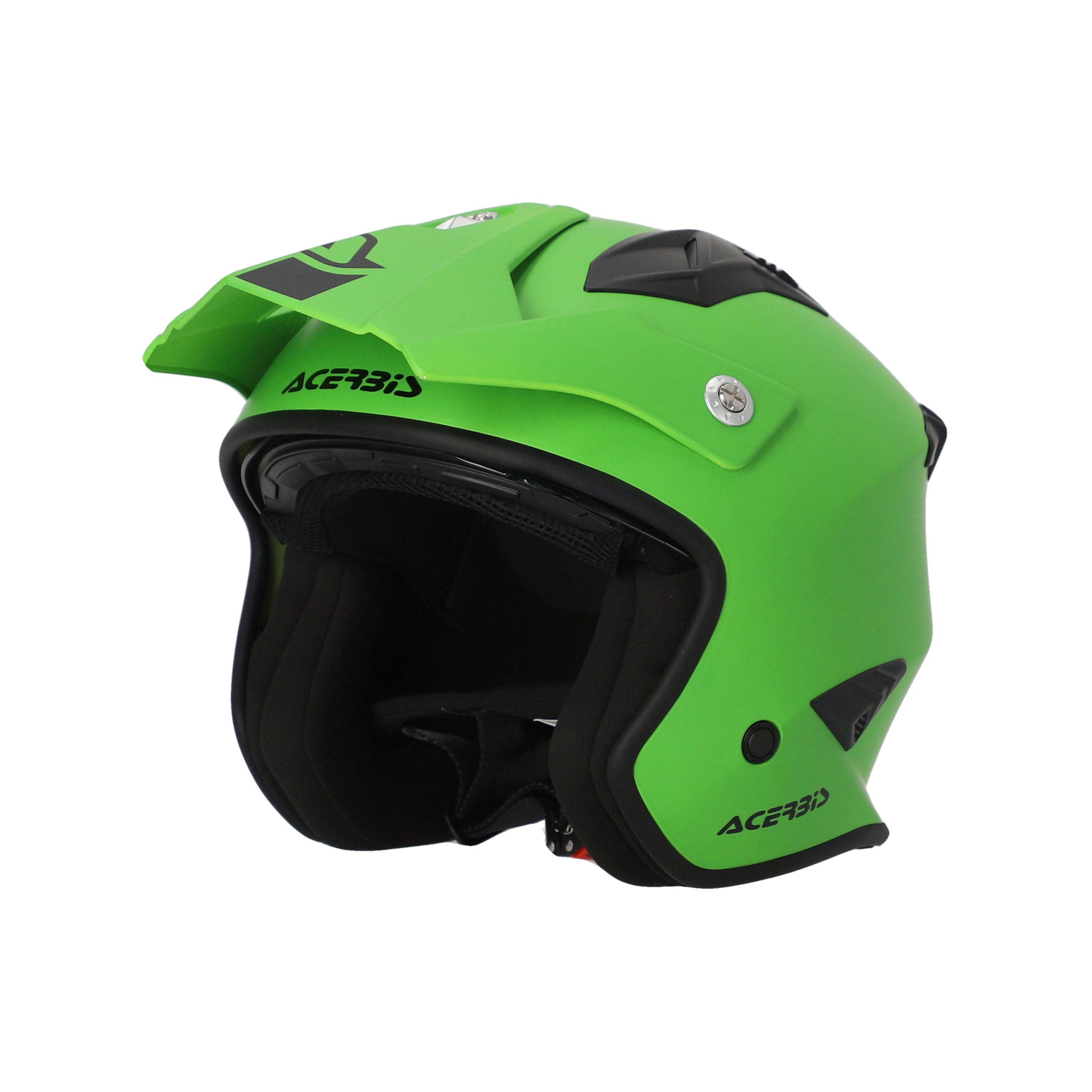 Acerbis Jet Aria Trials Helmet Verde Green