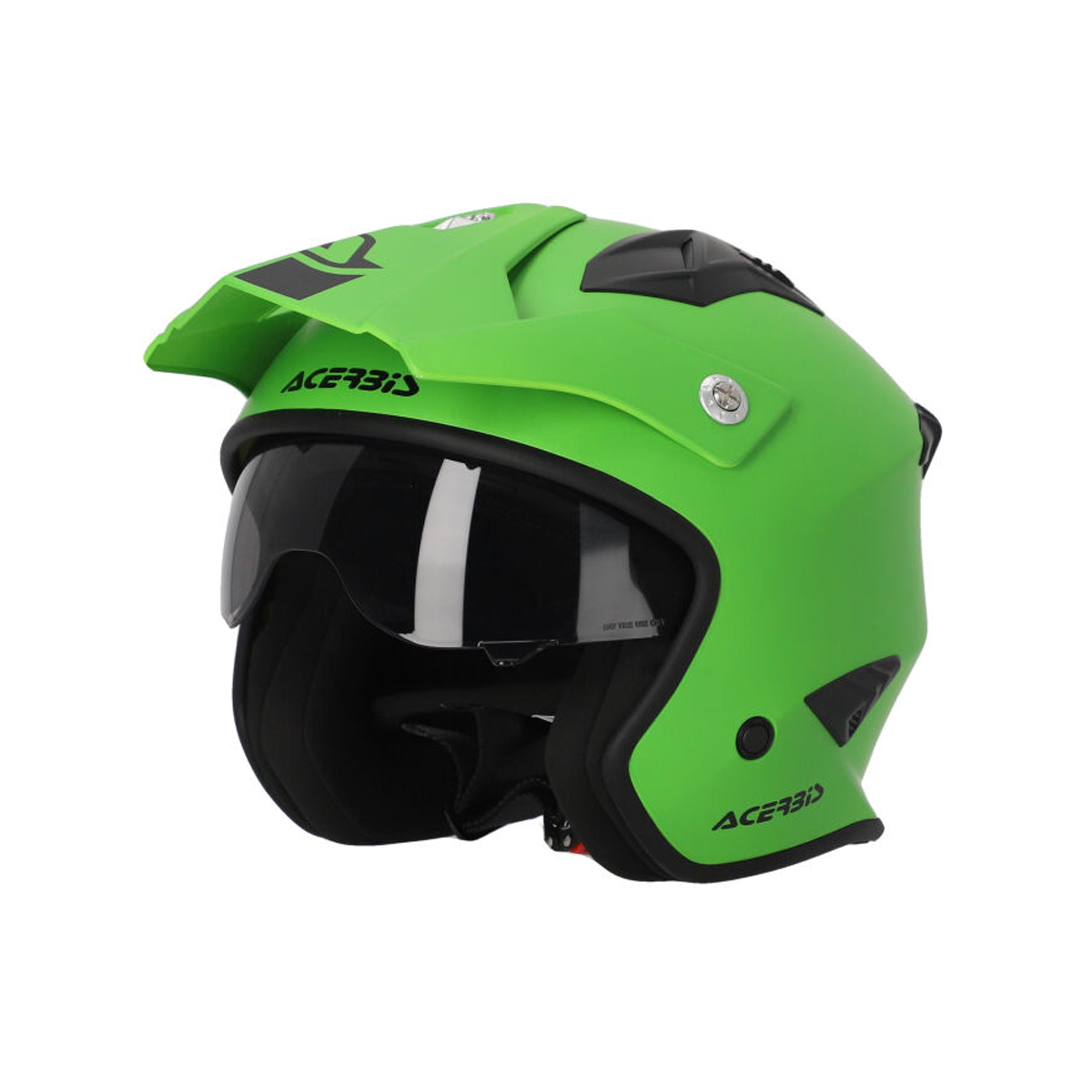 Acerbis Jet Aria Trials Helmet Verde Green