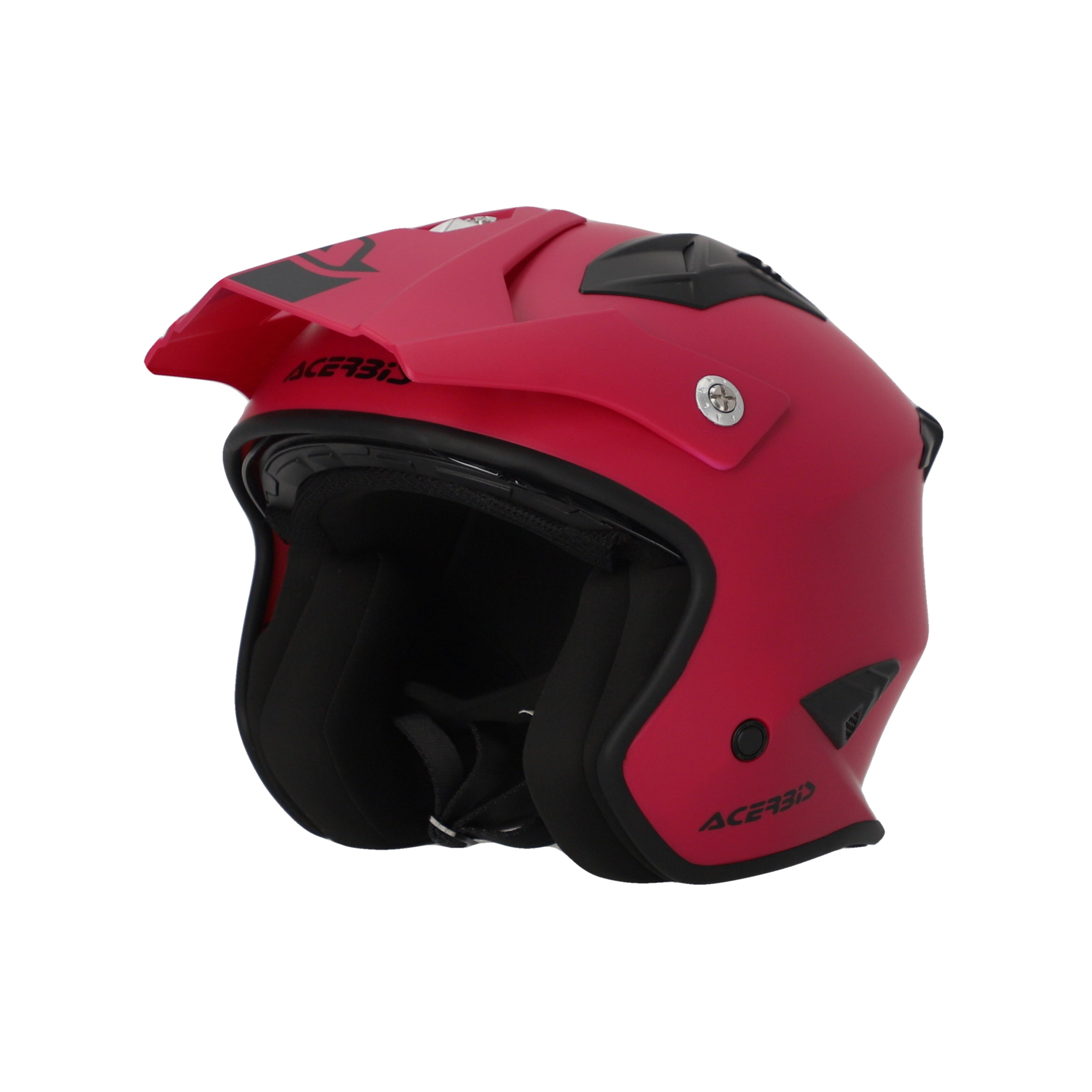 Acerbis Jet Aria Trials Helmet Cyclamen