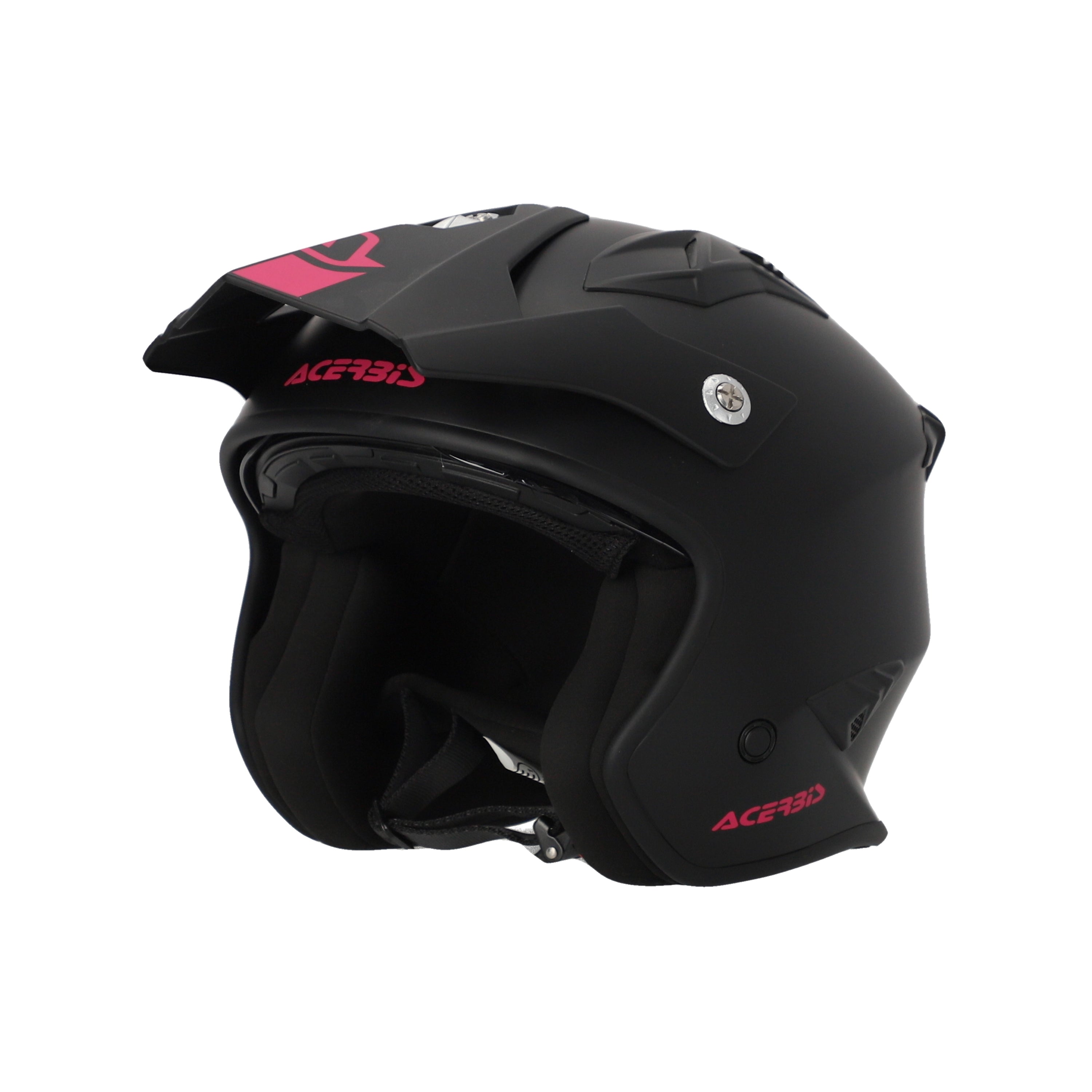 Acerbis Jet Aria Trials Helmet Black/Pink