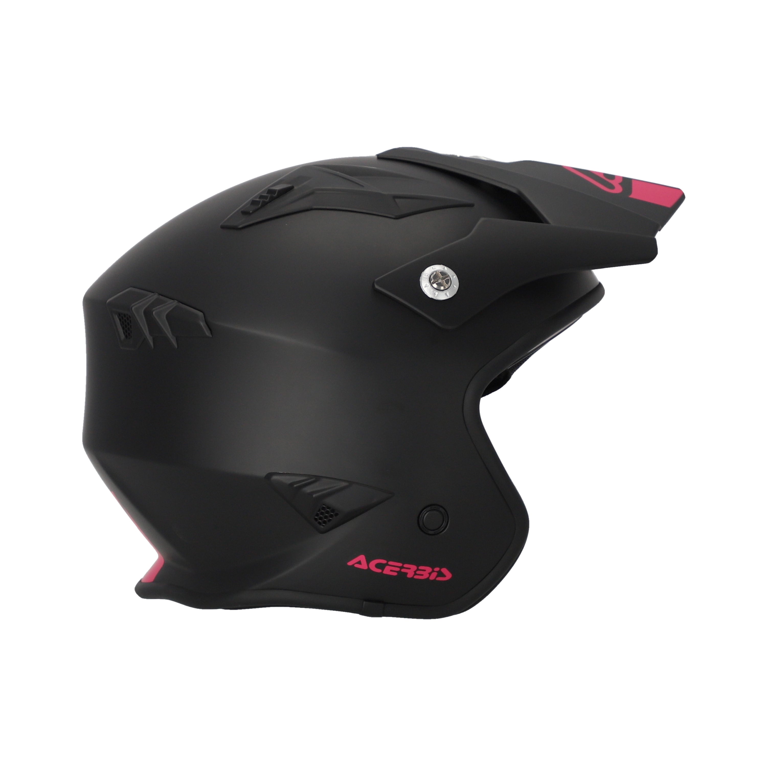 Acerbis Jet Aria Trials Helmet Black/Pink