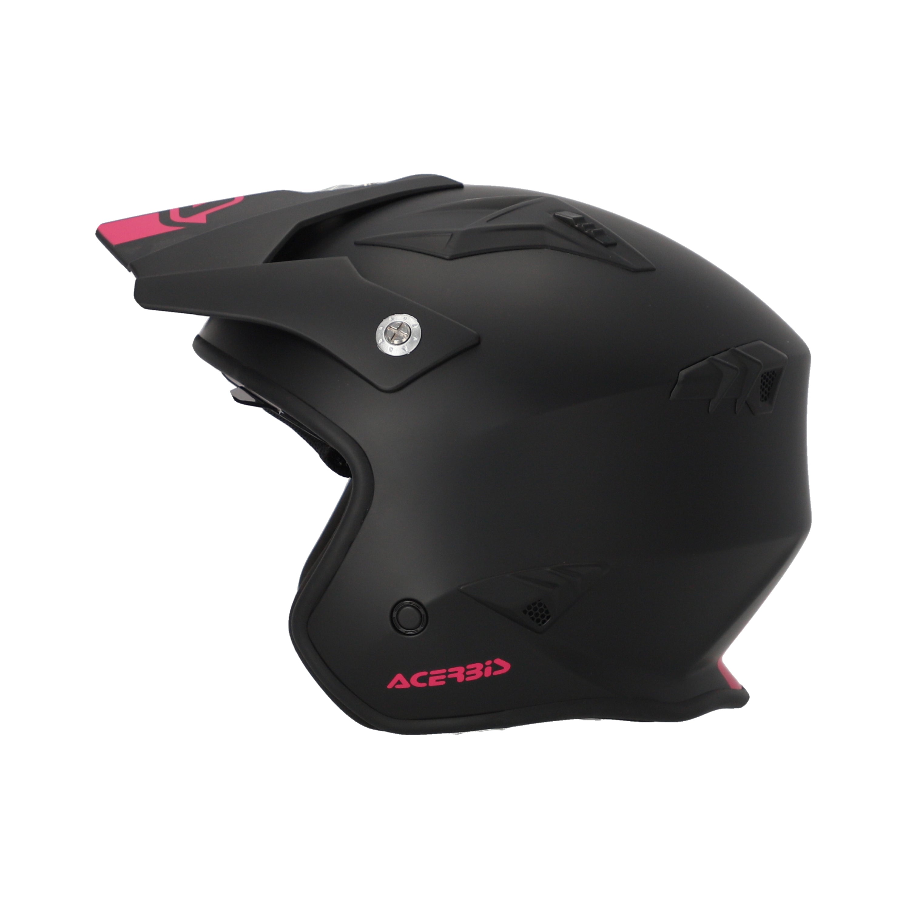 Acerbis Jet Aria Trials Helmet Black/Pink