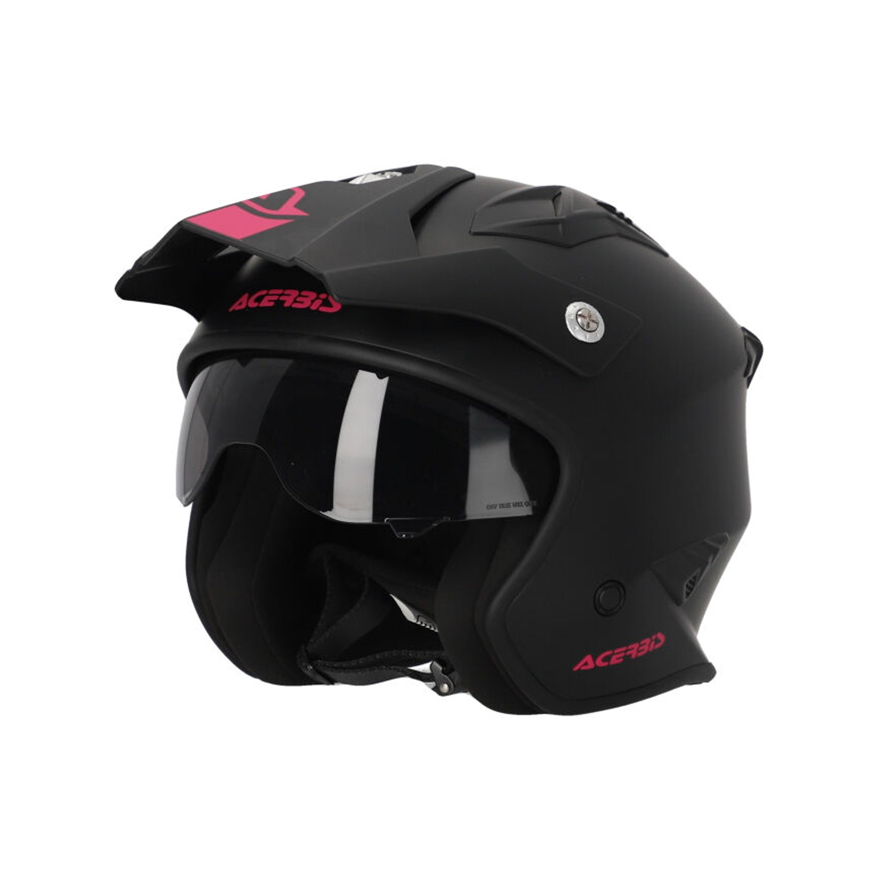 Acerbis Jet Aria Trials Helmet Black/Pink