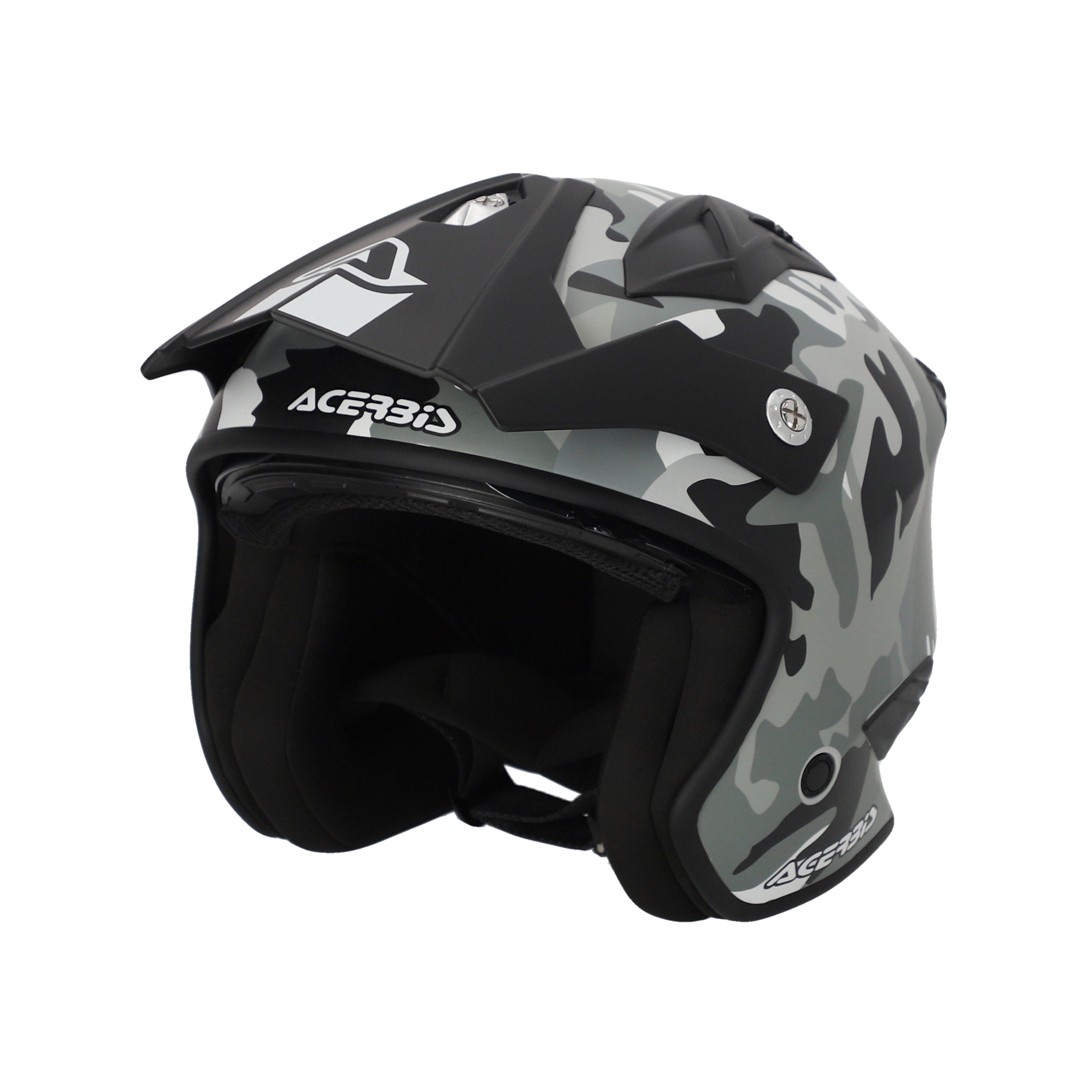 Acerbis Jet Aria Trials Helmet Camo/Brown