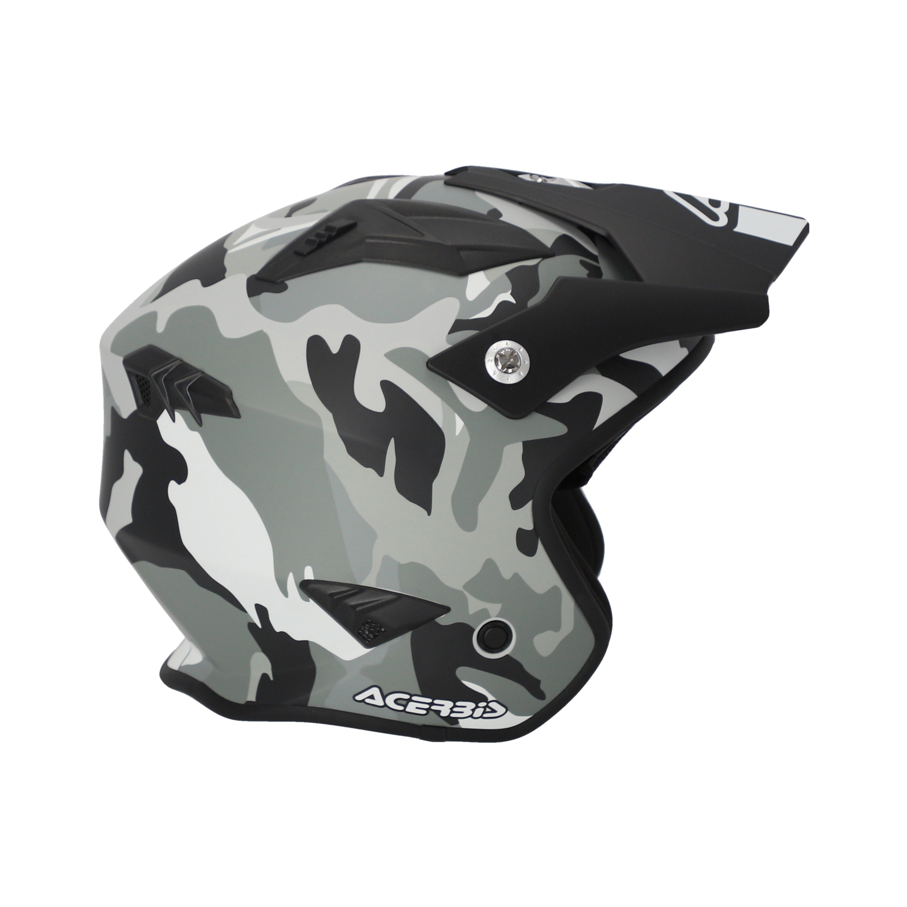 Acerbis Jet Aria Trials Helmet Camo/Brown