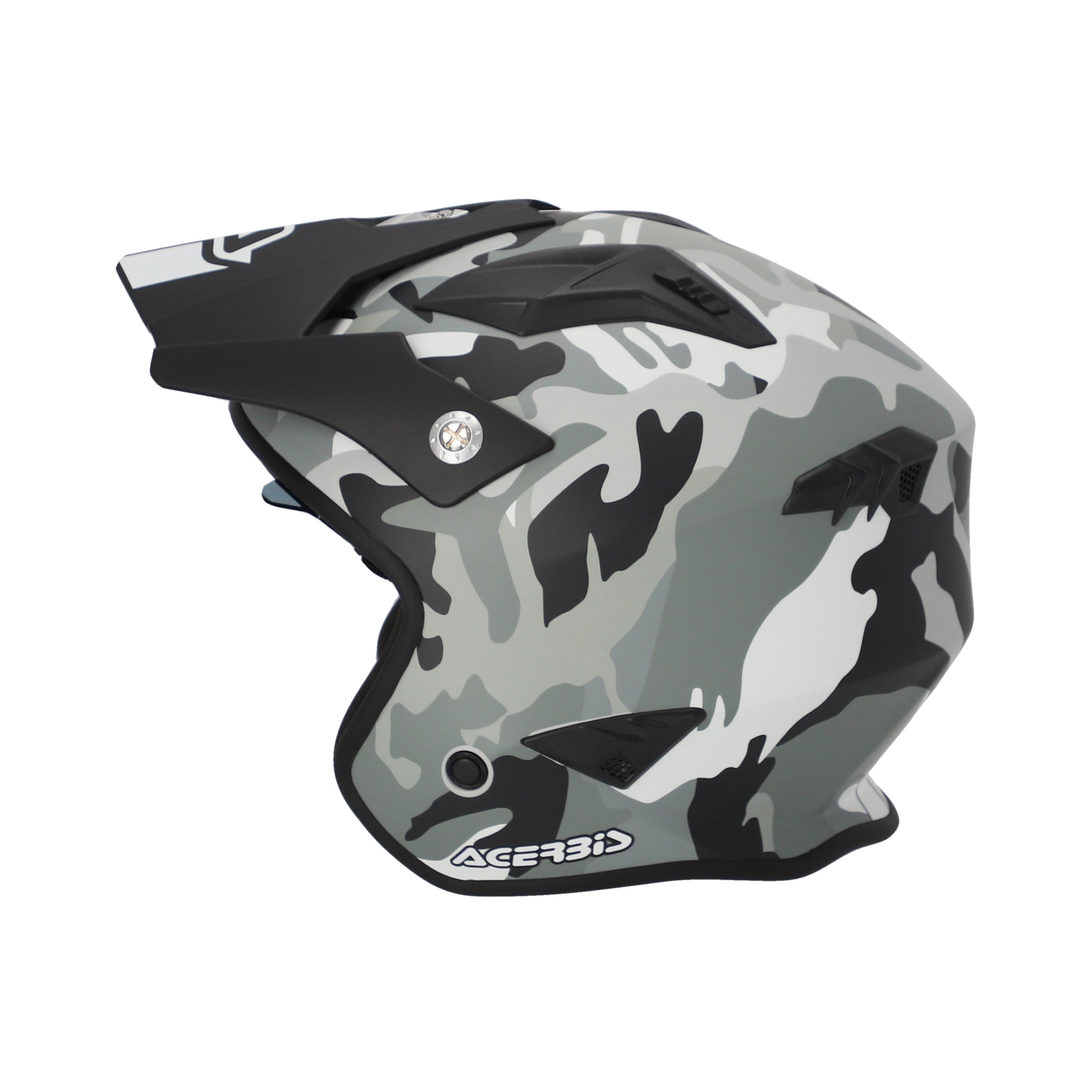 Acerbis Jet Aria Trials Helmet Camo/Brown