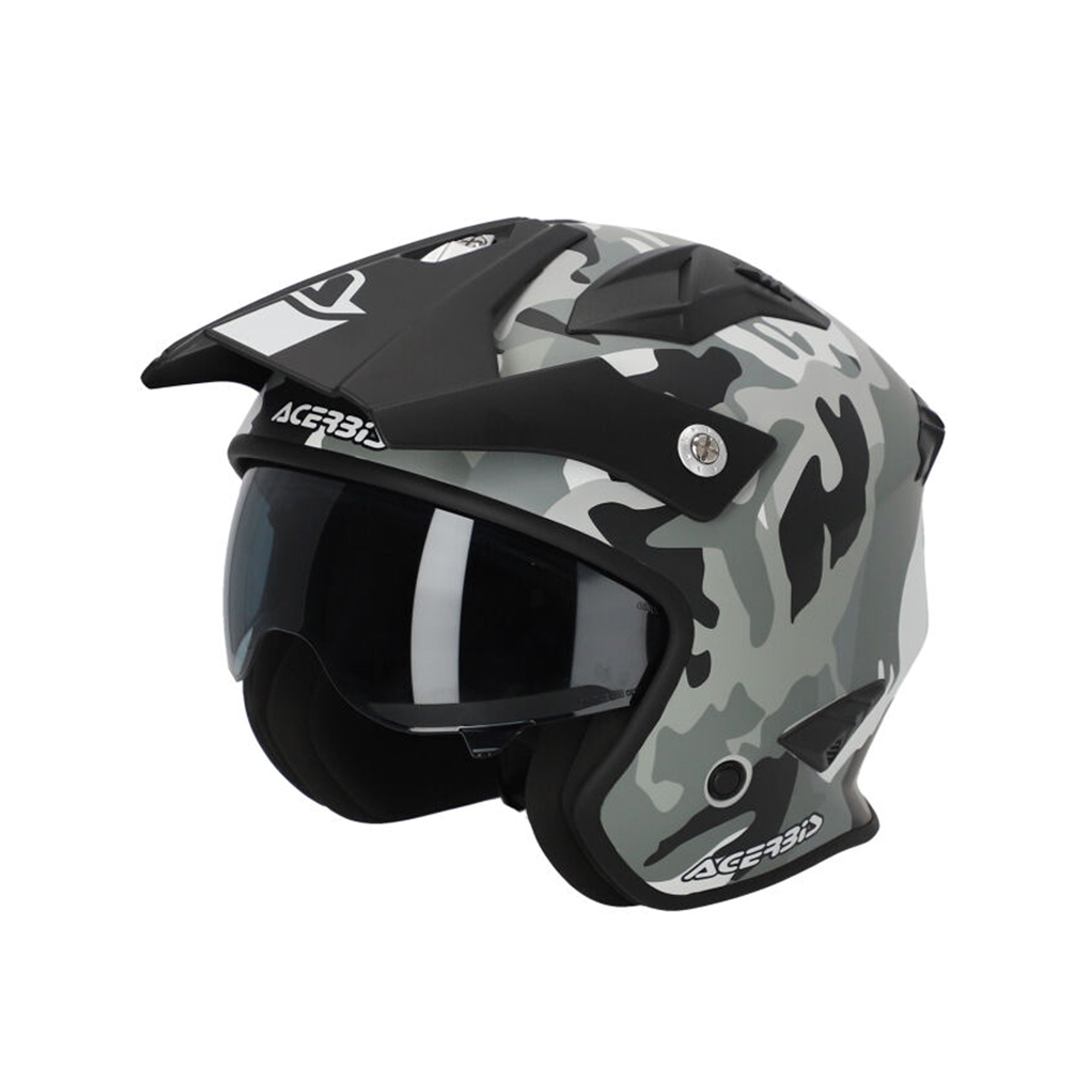 Acerbis Jet Aria Trials Helmet Camo/Brown