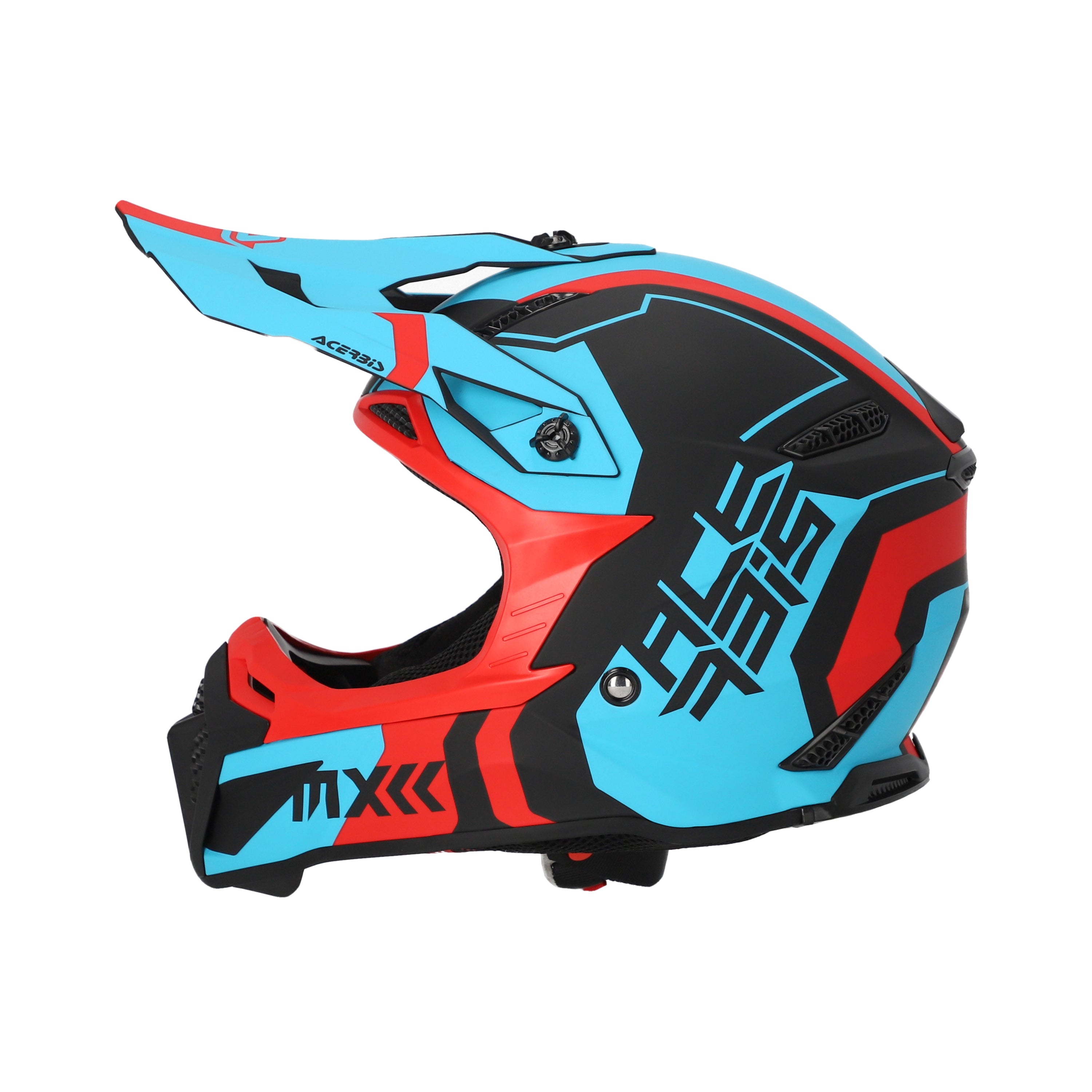 Acerbis Profile 5 MX Helmet Matte Red/Blue