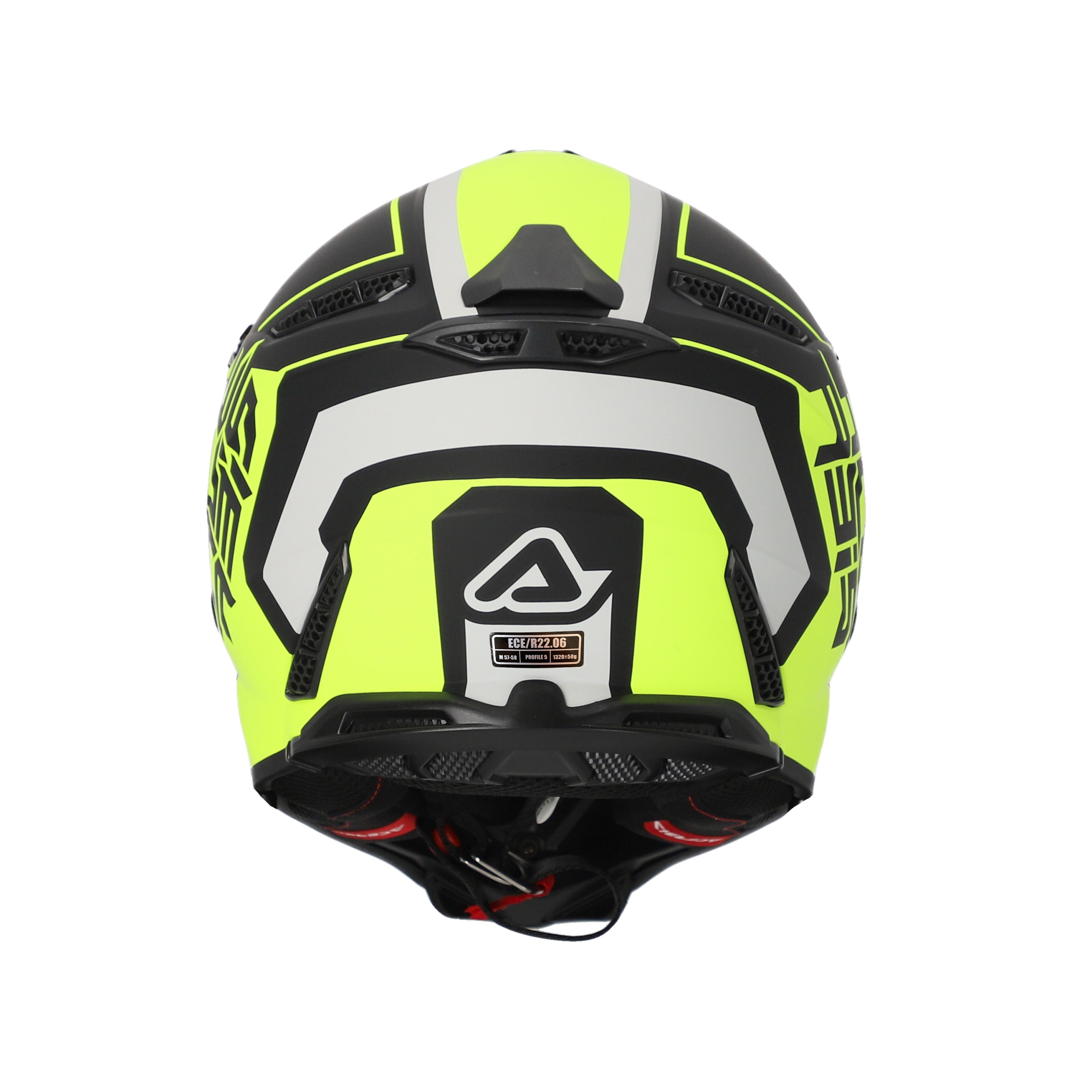 Acerbis Profile 5 MX Helmet Matte Black/Fluo Yellow