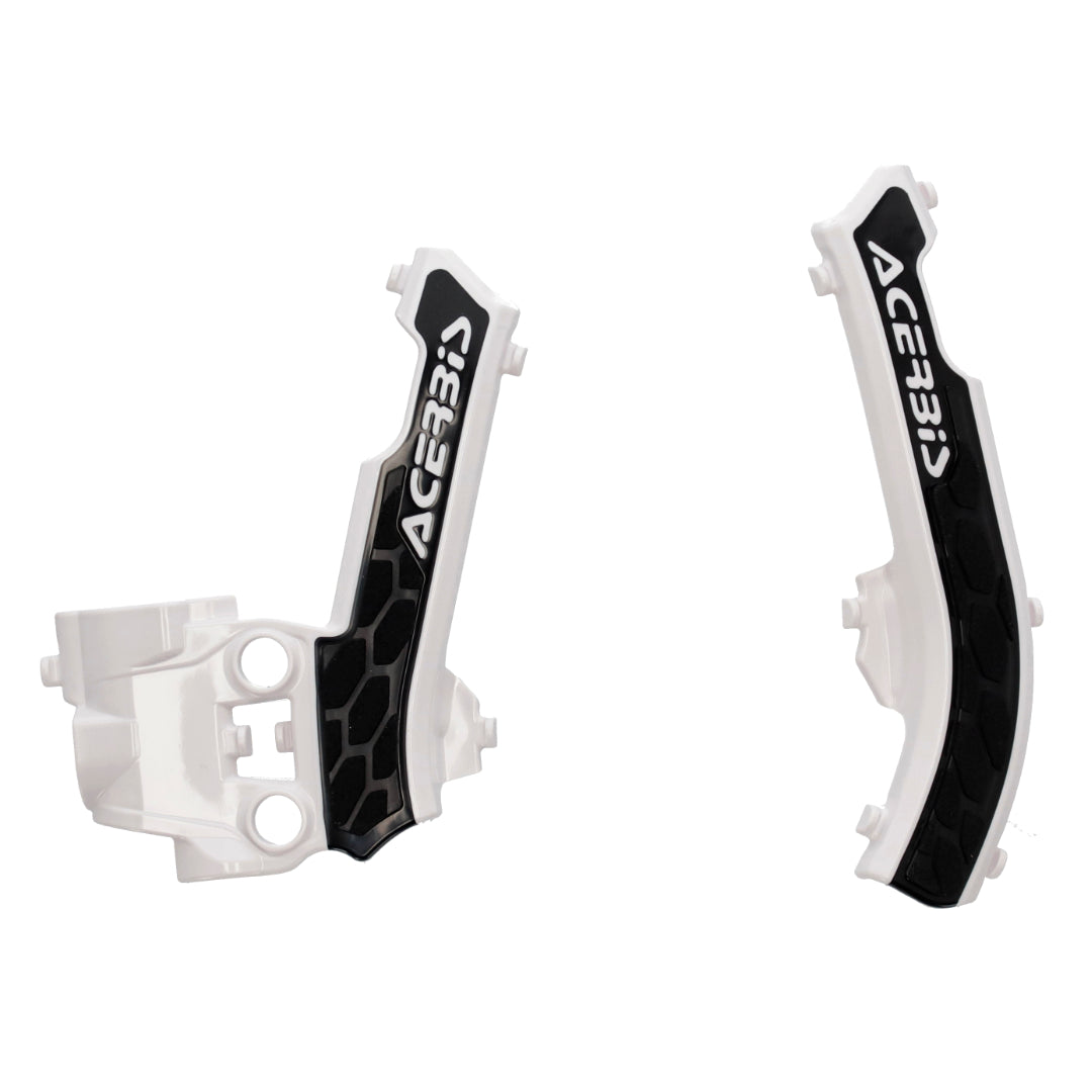 Acerbis X-Grip Frame Guards KTM SX 50 16-23, HUSKY TC 50 17-23, GAS GAS MC 50 21-23 White/Black