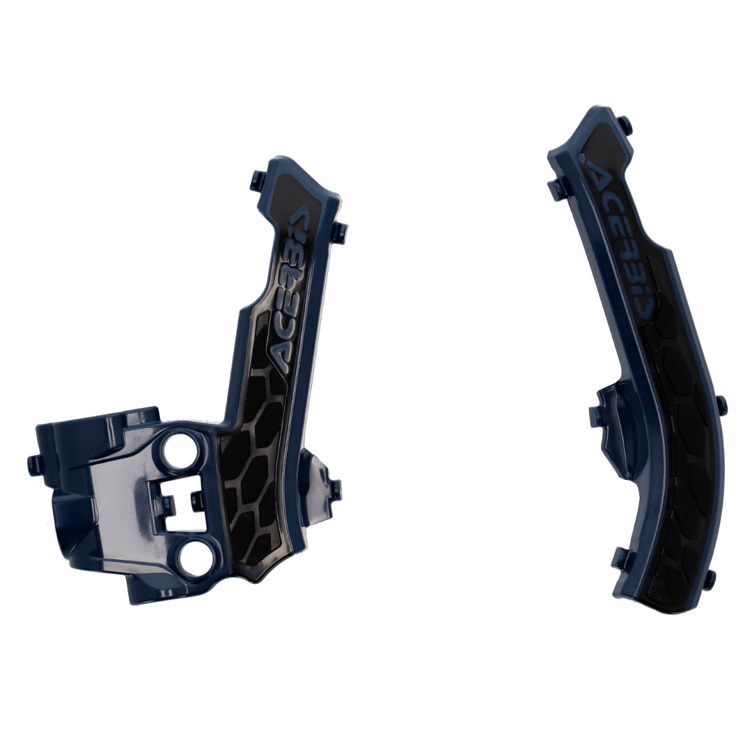 Acerbis X-Grip Frame Guards KTM SX 50 16-23, HUSKY TC 50 17-23, GAS GAS MC 50 21-23 Blue/Black