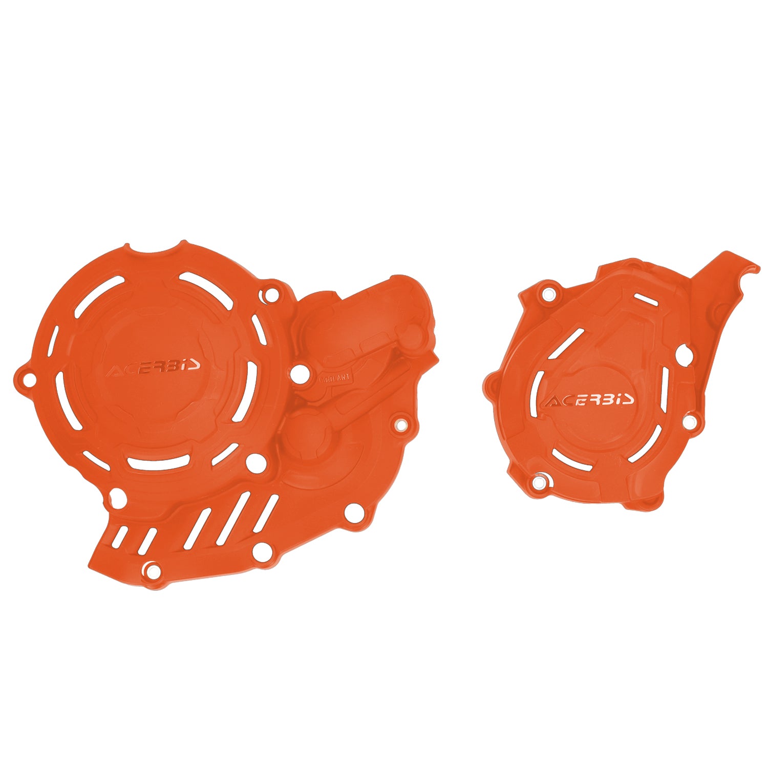 Acerbis X-Power Engine Cover Set KTM SXF 450 23-25, EXC-F 24-25, Husky FC 450 23-25, FE 450 24-25 Orange