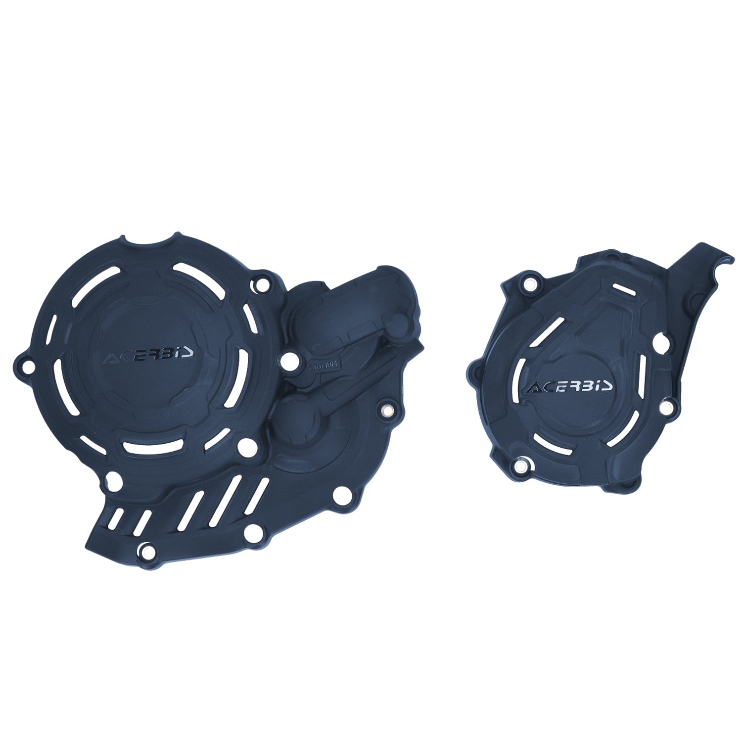 Acerbis X-Power Engine Cover Set KTM SXF 450 23-25, EXC-F 24-25, Husky FC 450 23-25, FE 450 24-25 Blue