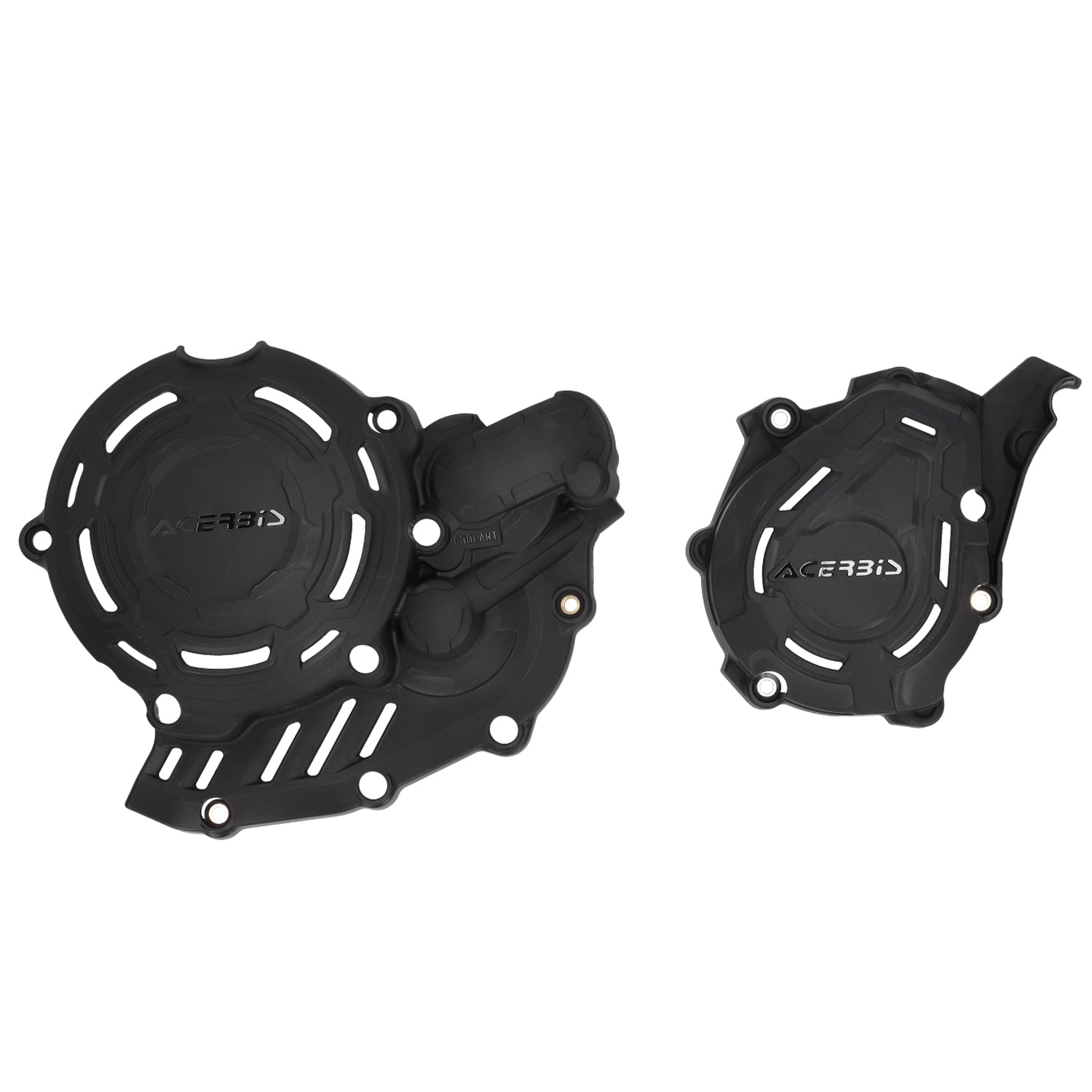 Acerbis X-Power Engine Cover Set KTM SXF 450 23-25, EXC-F 24-25, Husky FC 450 23-25, FE 450 24-25 Black