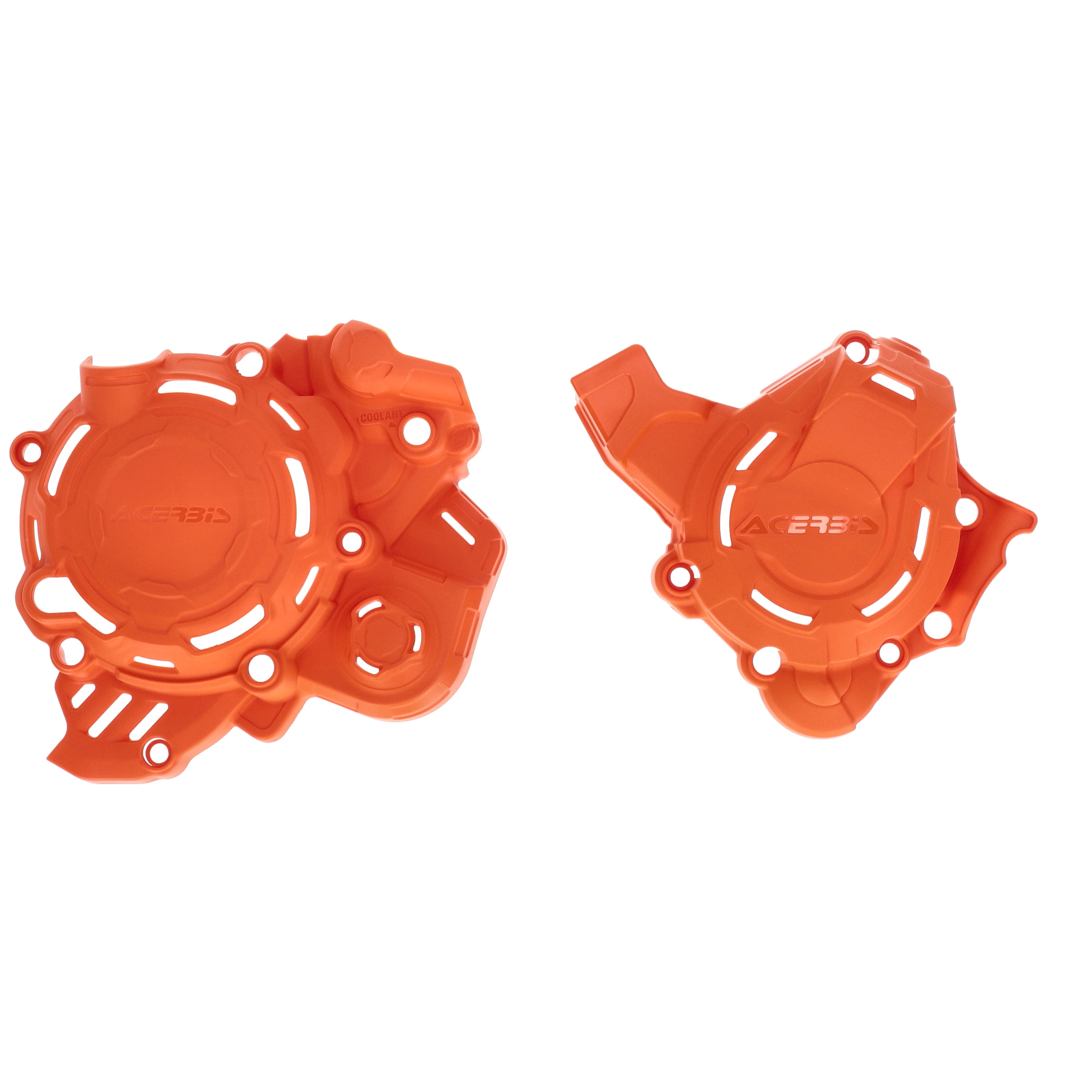 Acerbis X-Power Engine Cover Set KTM SX 125 2023-2025, Husky TC 125 2023-2025 Orange