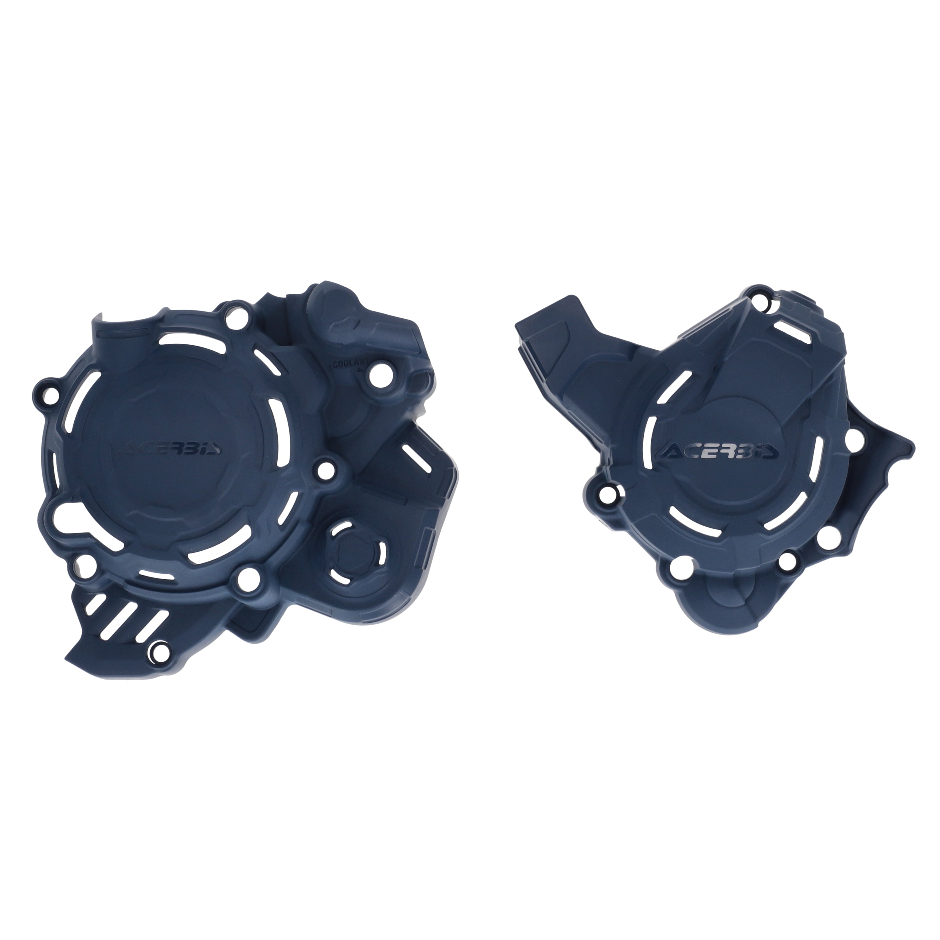 Acerbis X-Power Engine Cover Set KTM SX 125 2023-2025, Husky TC 125 2023-2025 Blue