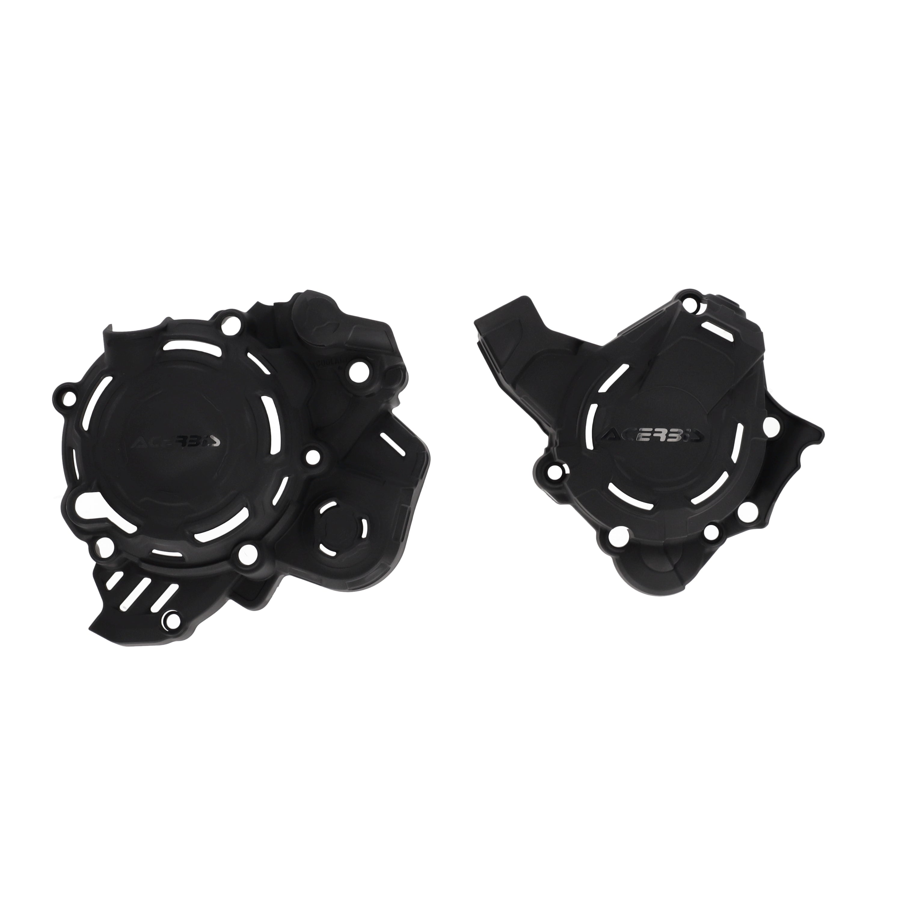 Acerbis X-Power Engine Cover Set KTM SX 125 2023-2025, Husky TC 125 2023-2025 Black