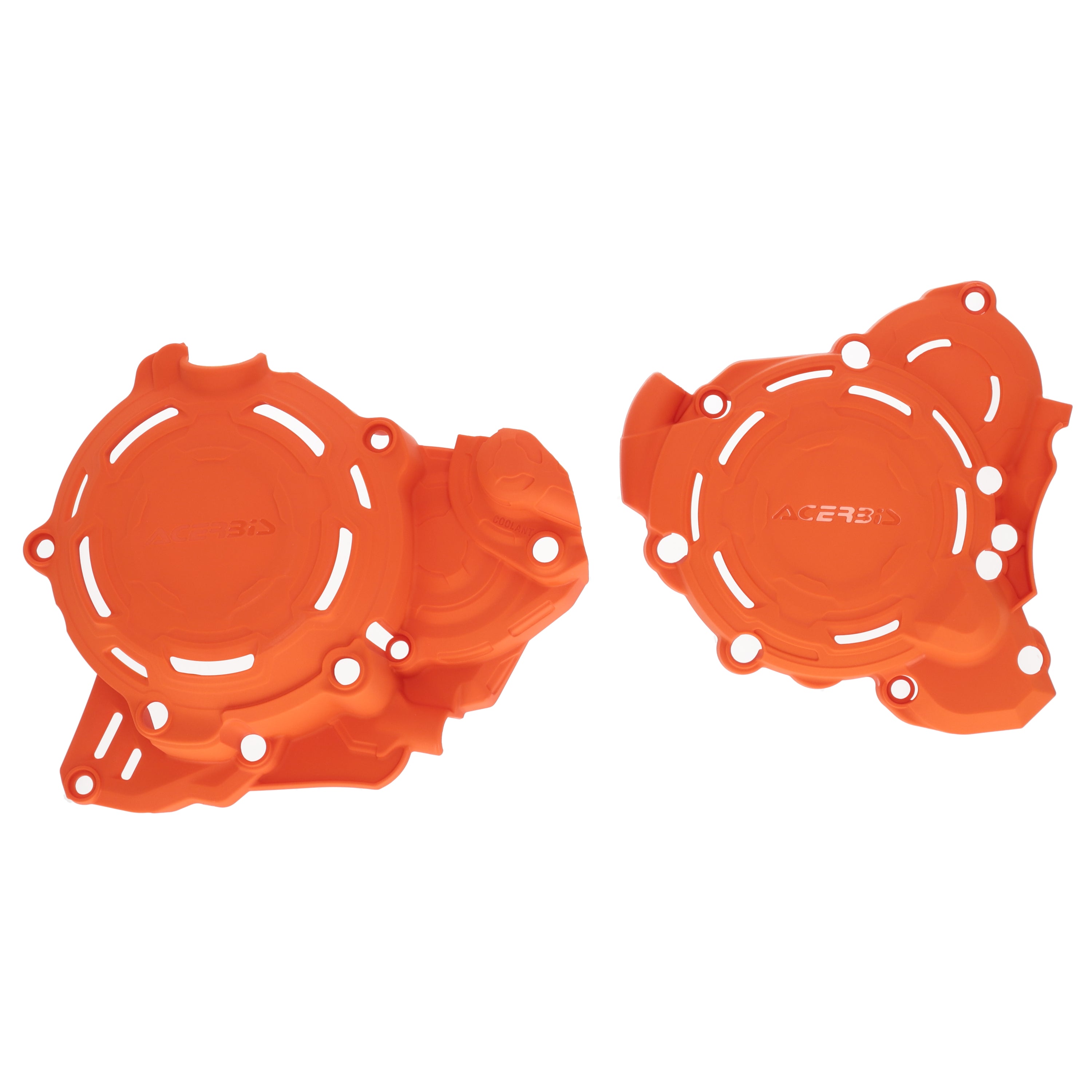 Acerbis X-Power Engine Cover Set KTM SX 250/300 2023-2025, Husky TC 250 2023-2025 Orange