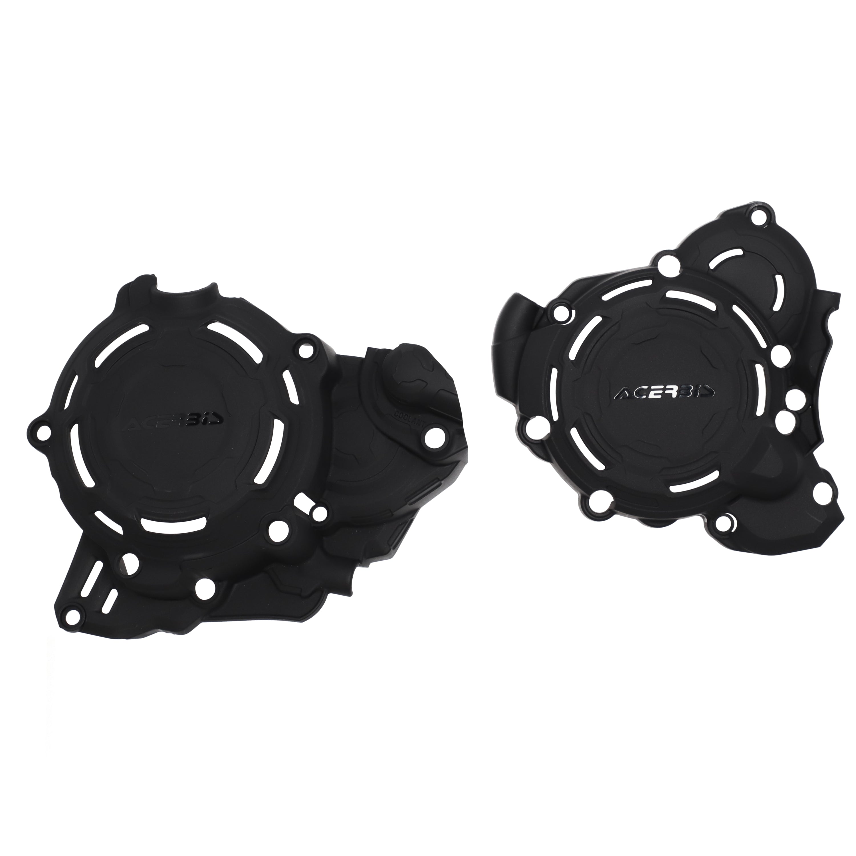 Acerbis X-Power Engine Cover Set KTM SX 250/300 2023-2025, Husky TC 250 2023-2025 Black