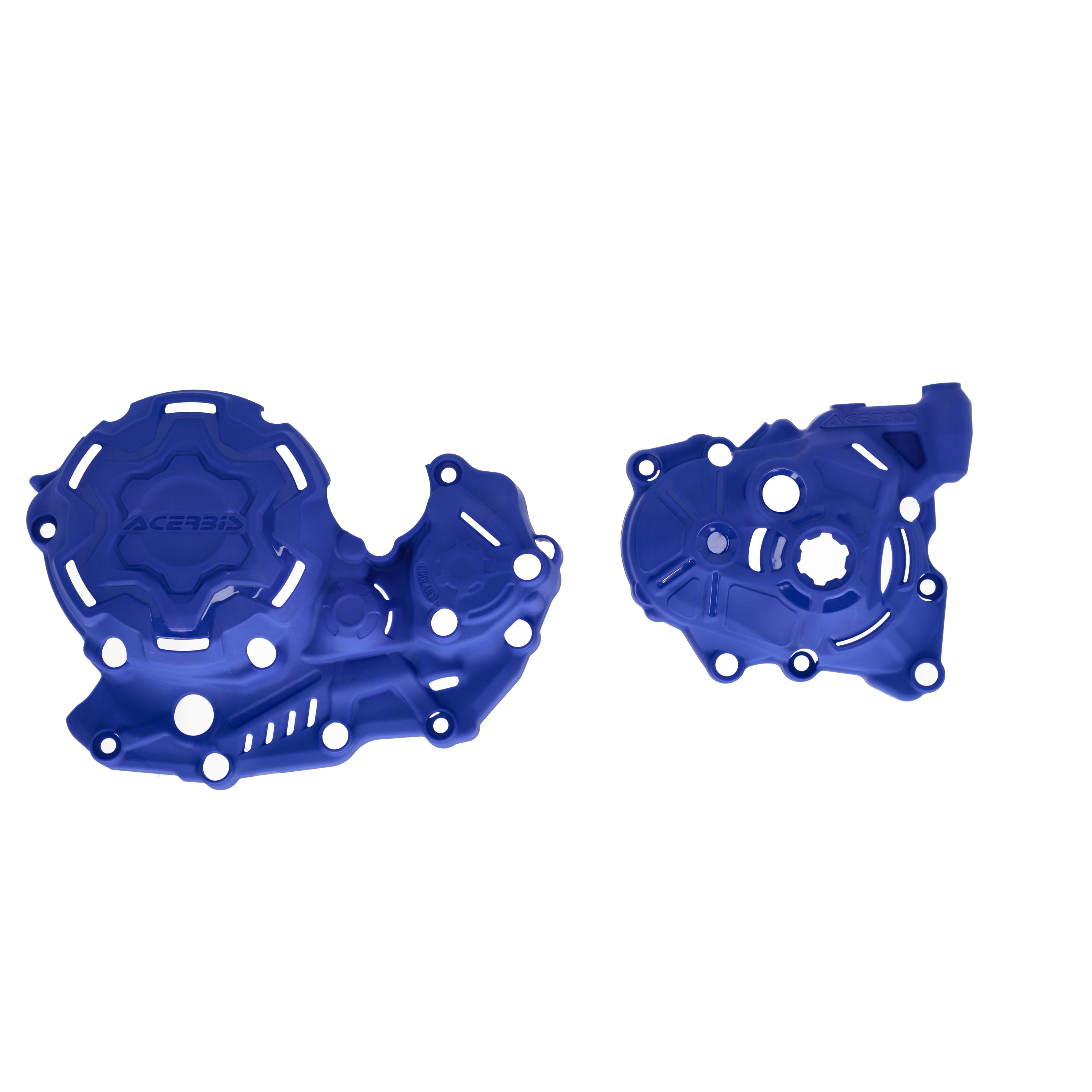 Acerbis X-Power Engine Cover Set YAMAHA YZF450 2023-2024, YZF450X 2023-2024, WRF450 2024 Blue