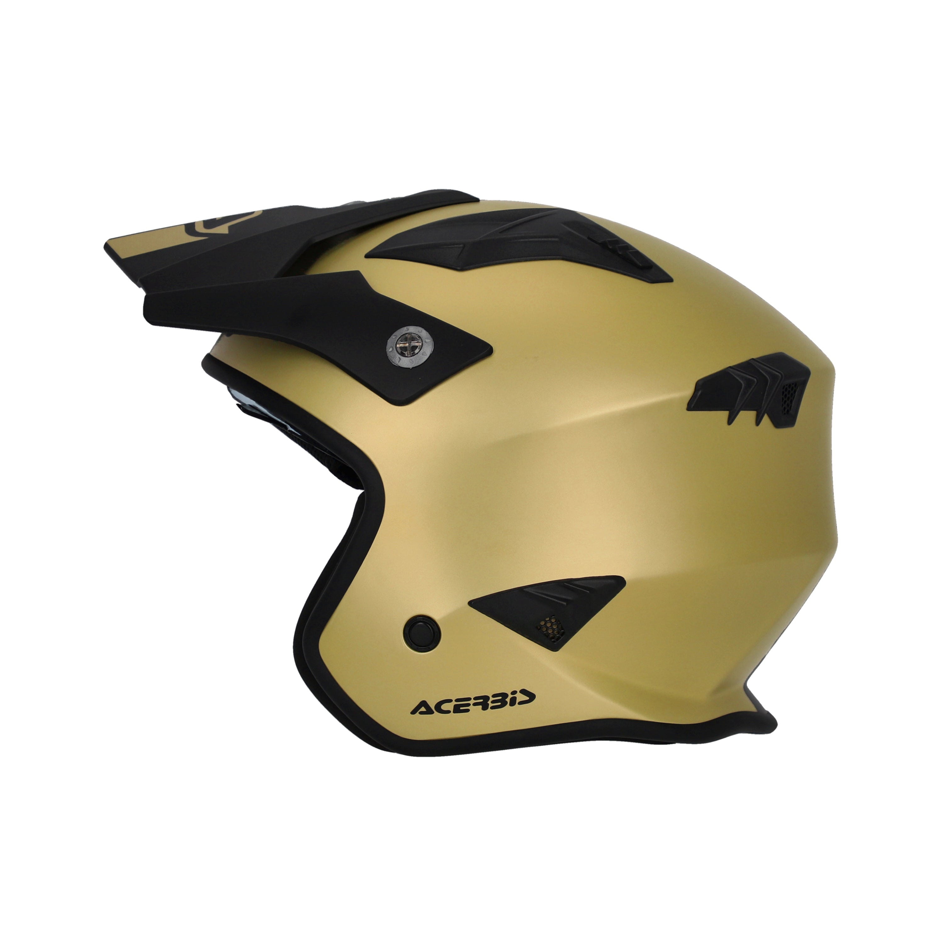 Acerbis Jet Aria Trials Helmet Metalic Gold