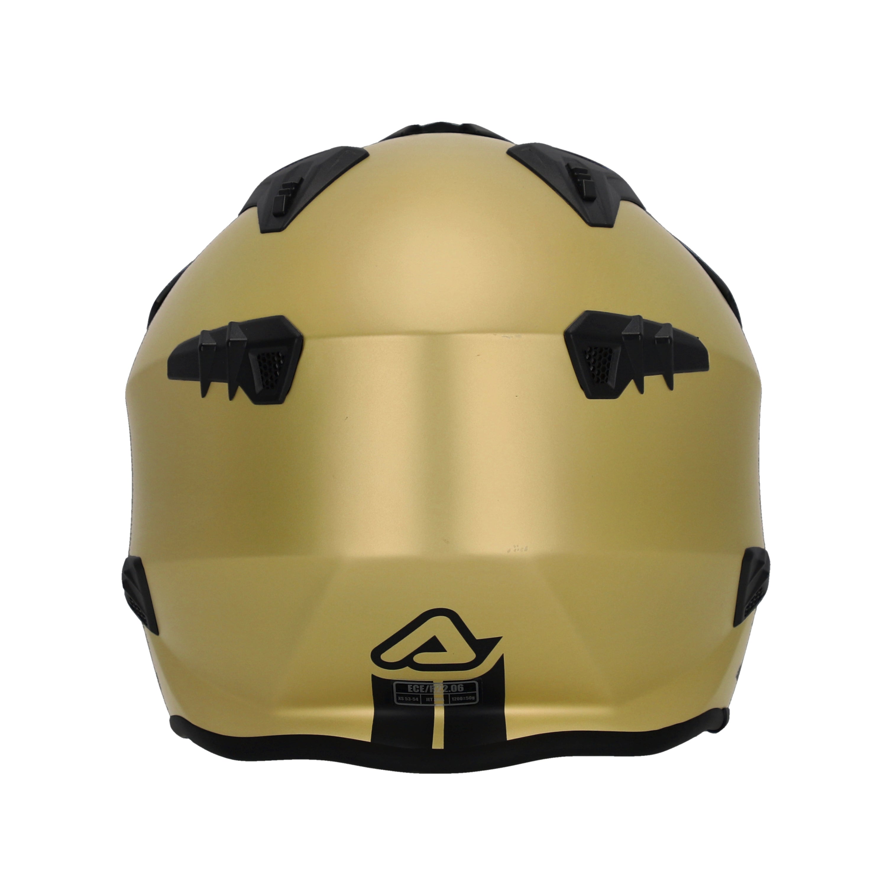 Acerbis Jet Aria Trials Helmet Metalic Gold