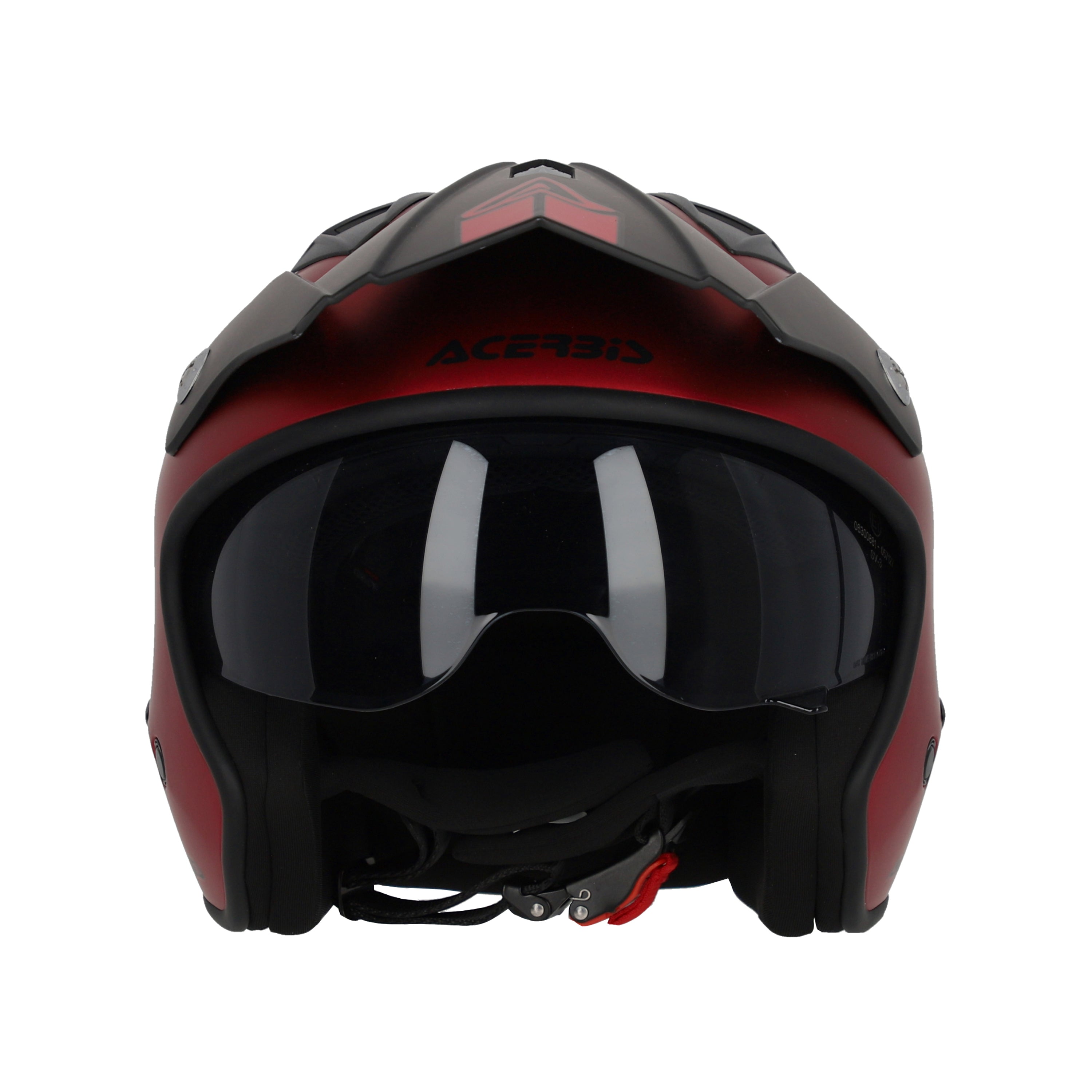 Acerbis Jet Aria Trials Helmet Metalic Red