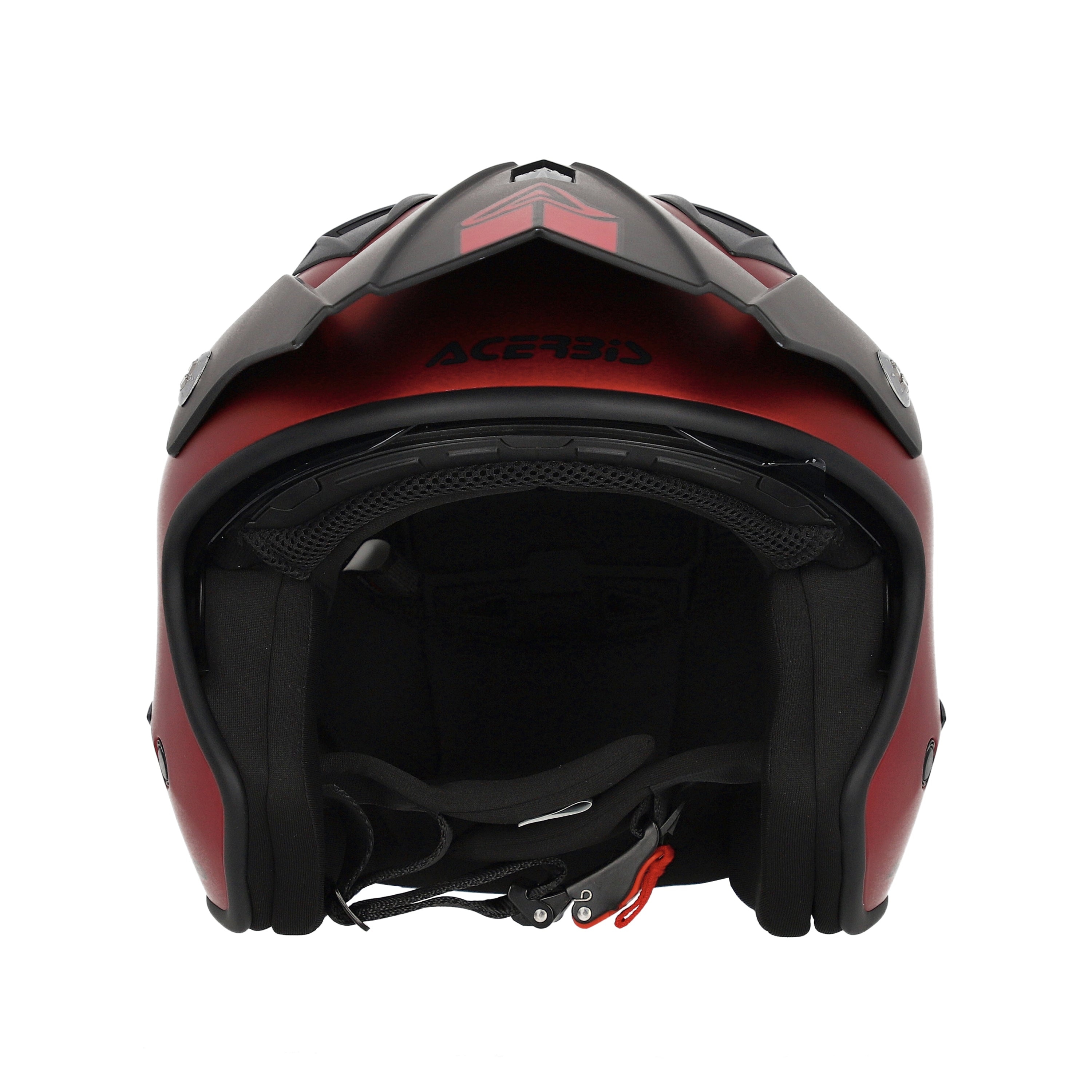 Acerbis Jet Aria Trials Helmet Metalic Red