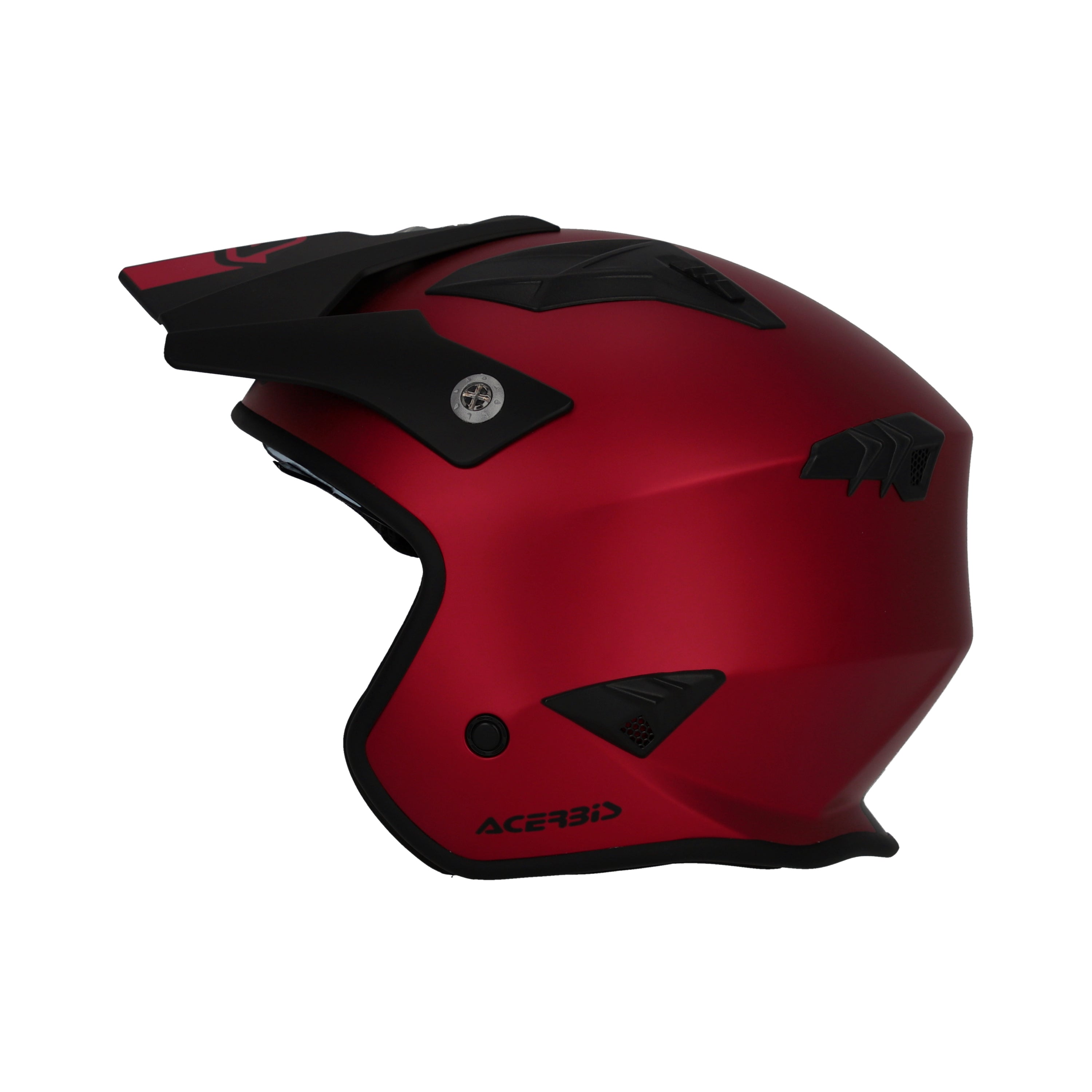 Acerbis Jet Aria Trials Helmet Metalic Red