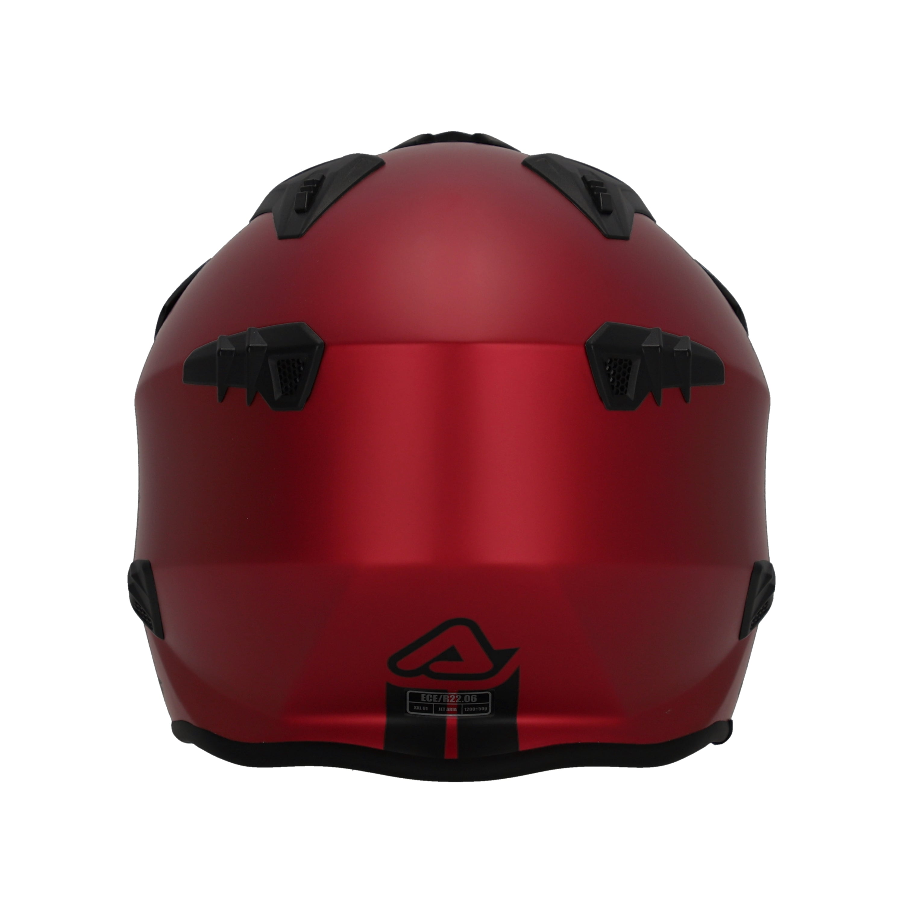 Acerbis Jet Aria Trials Helmet Metalic Red